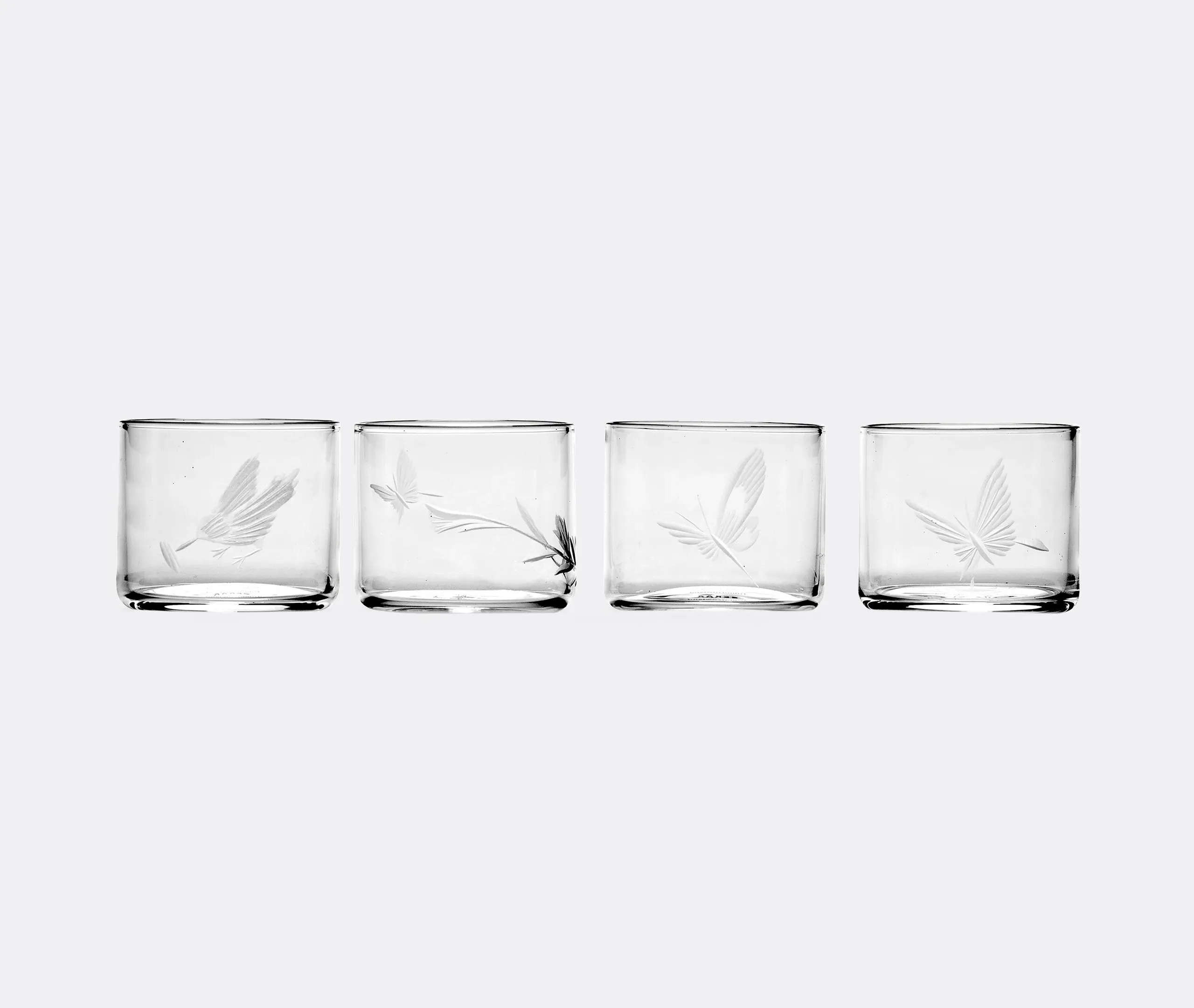 Shot Glass Set of 4 - Clear, Glass