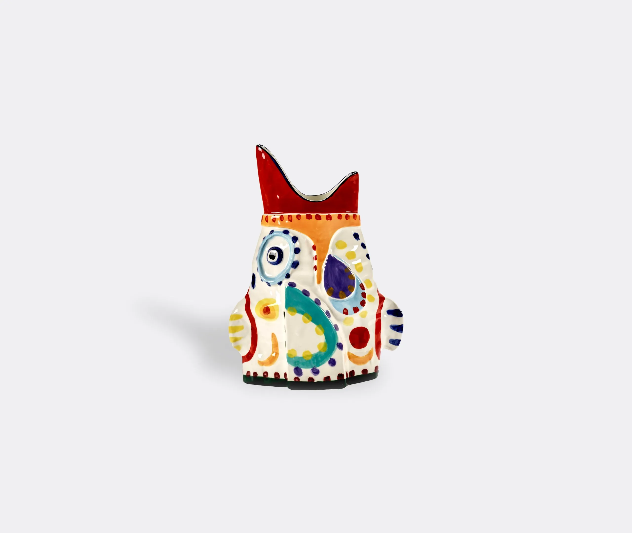 Sicily 04 Bird Shaped Vase - Multicolor, Stoneware image