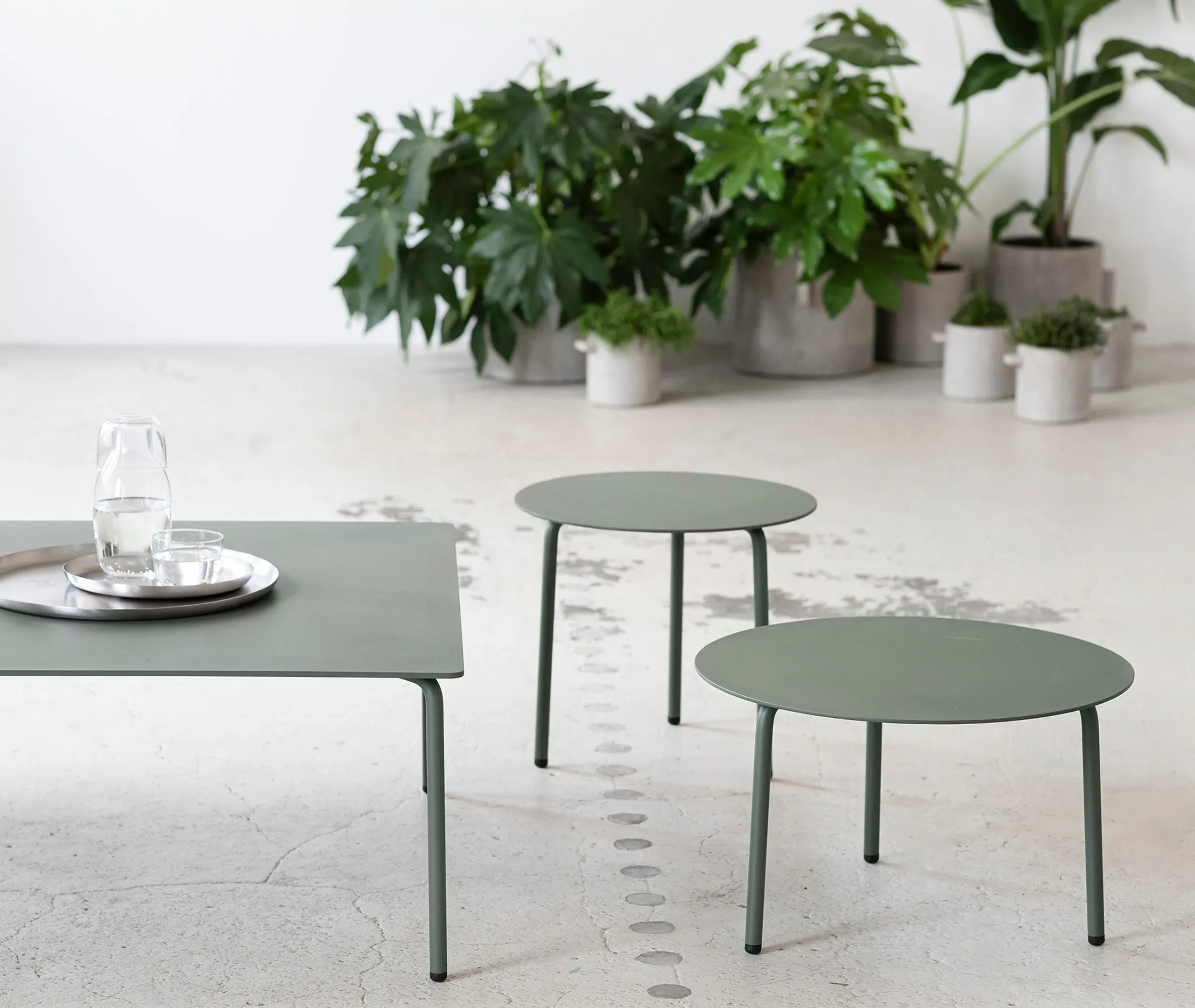 Side Table - Green