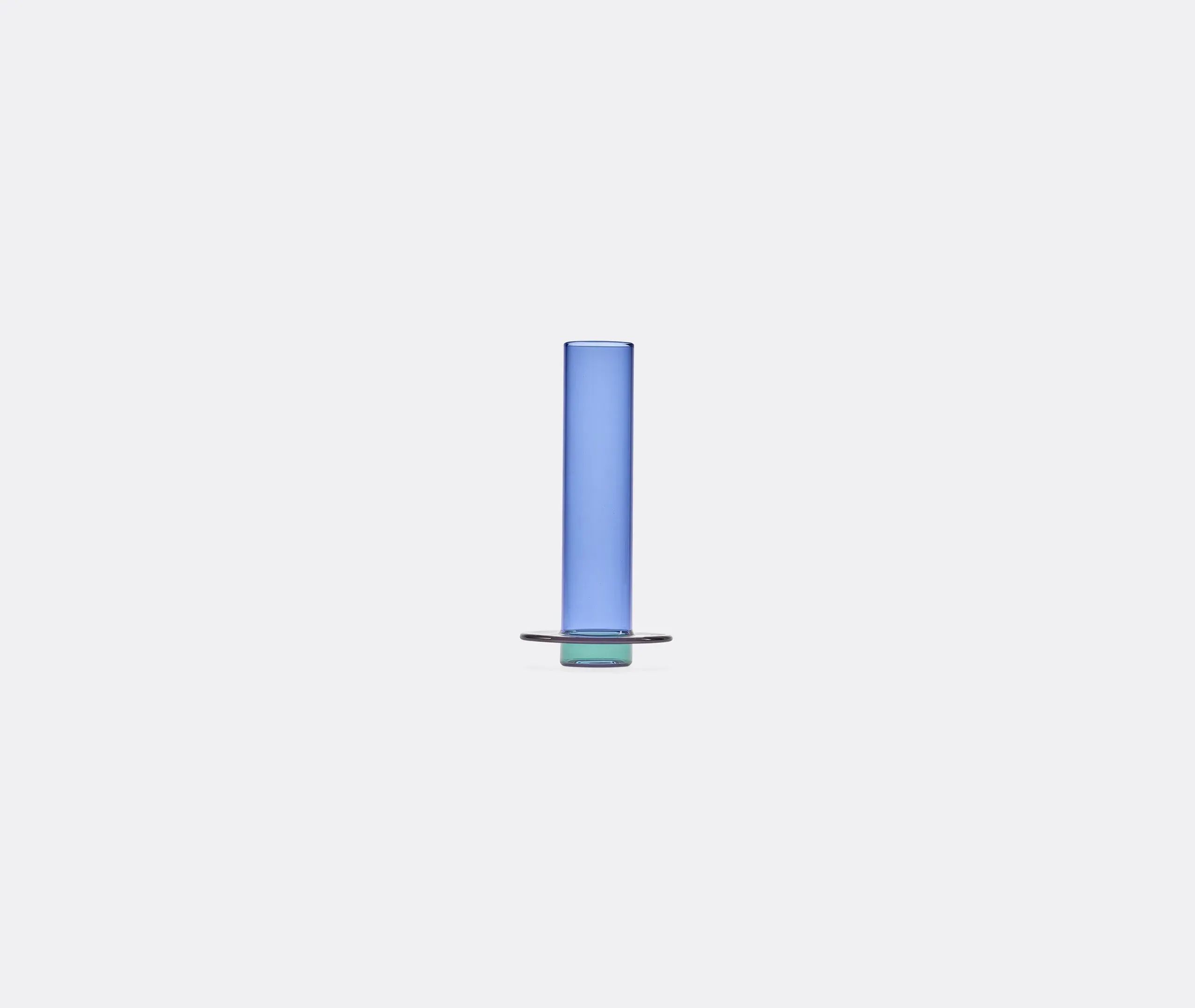 Small Glass Tower Vase - Multicolor, Glass image