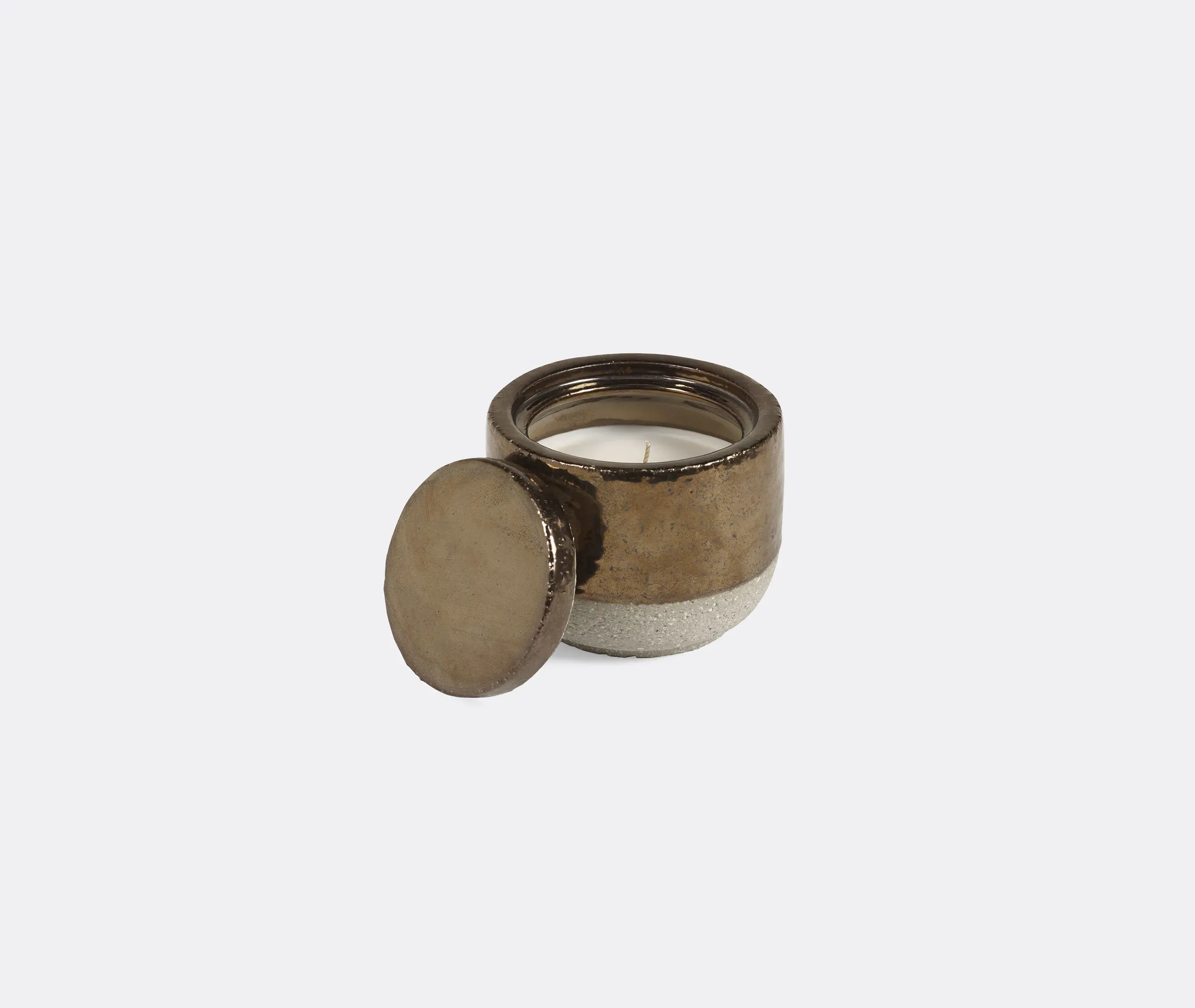 Studio Piet Boon Charred Santal Scented Candle - Gold, Stoneware alternate view