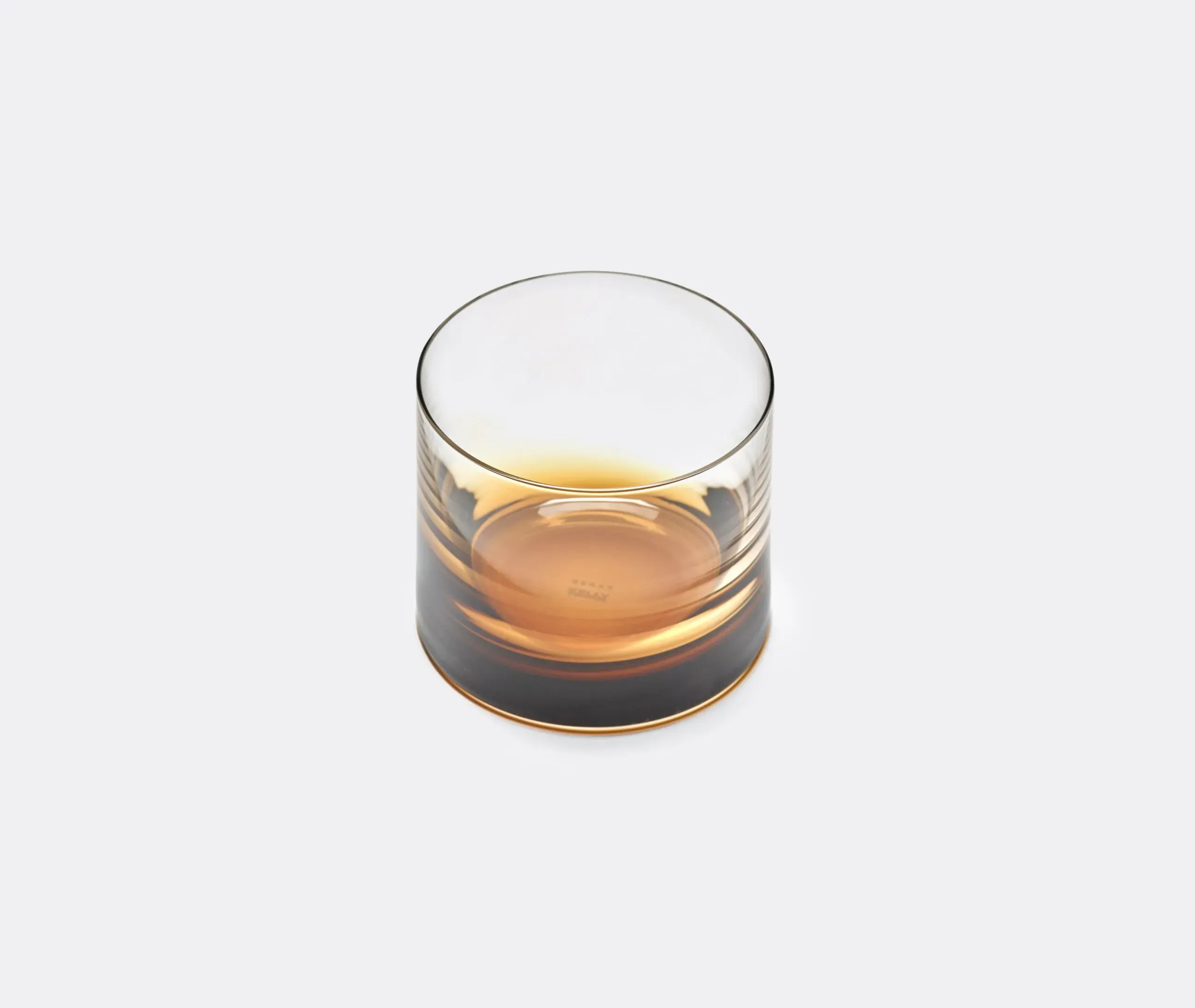 Tumbler Set of 4 with Gradient Tint - Brown