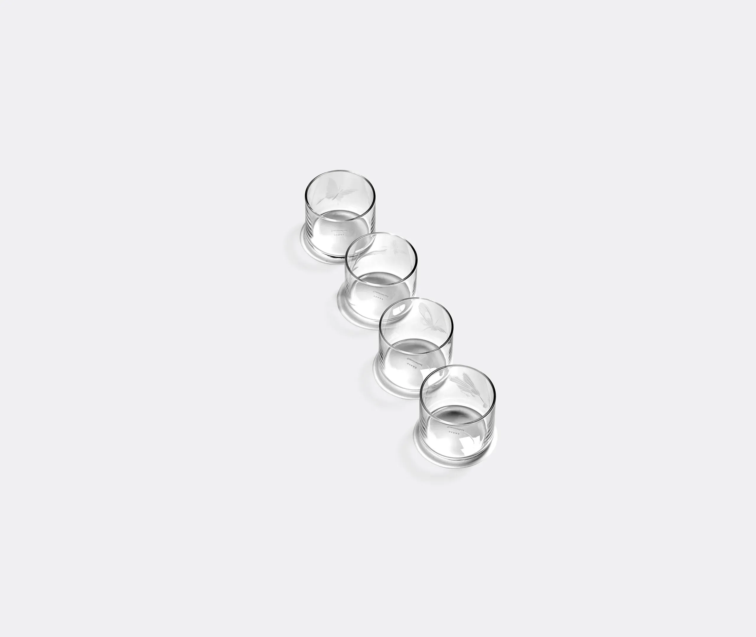 Unity Shotglass Set Of Four - Clear