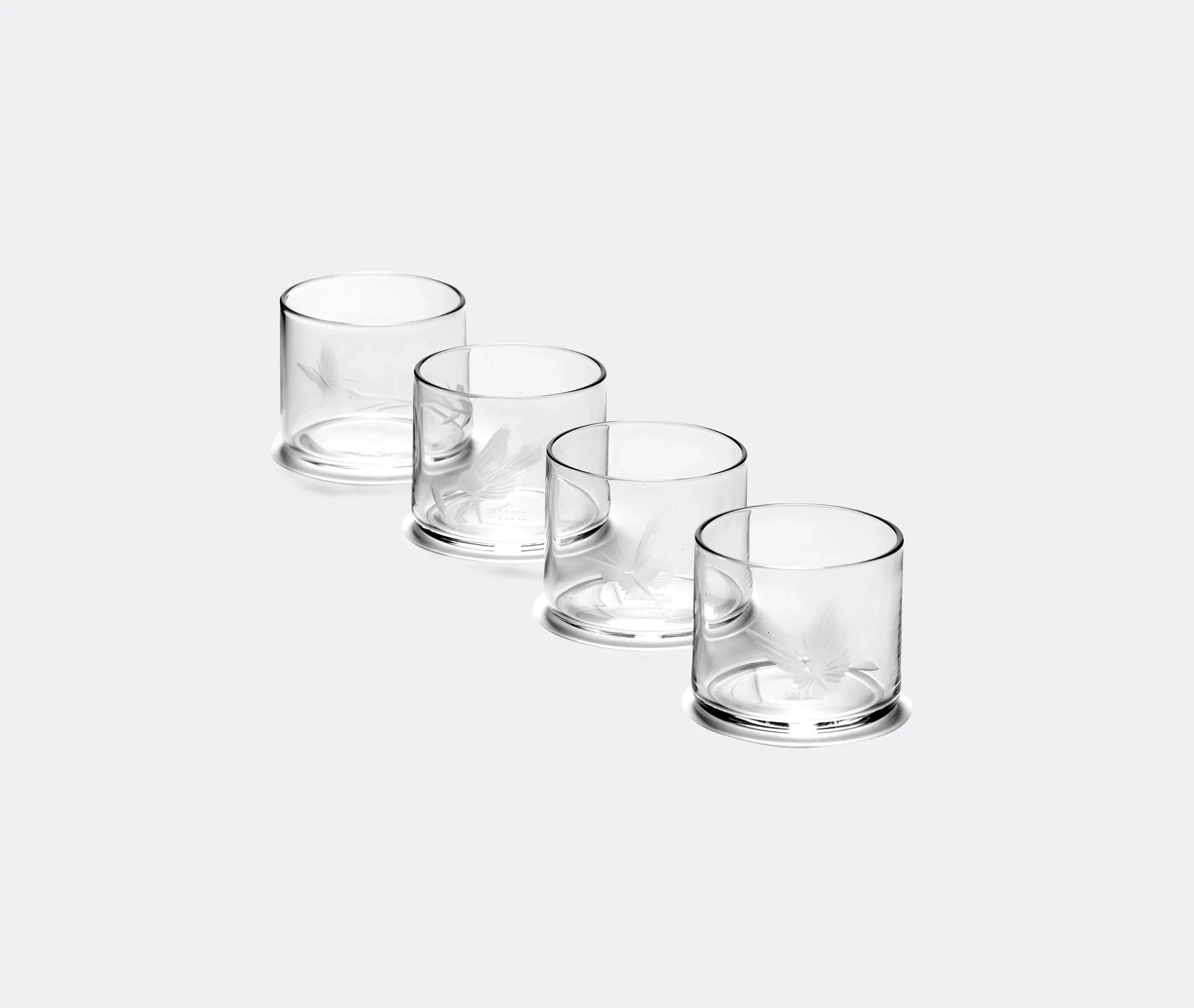 Unity Shotglass Set Of Four - Clear image