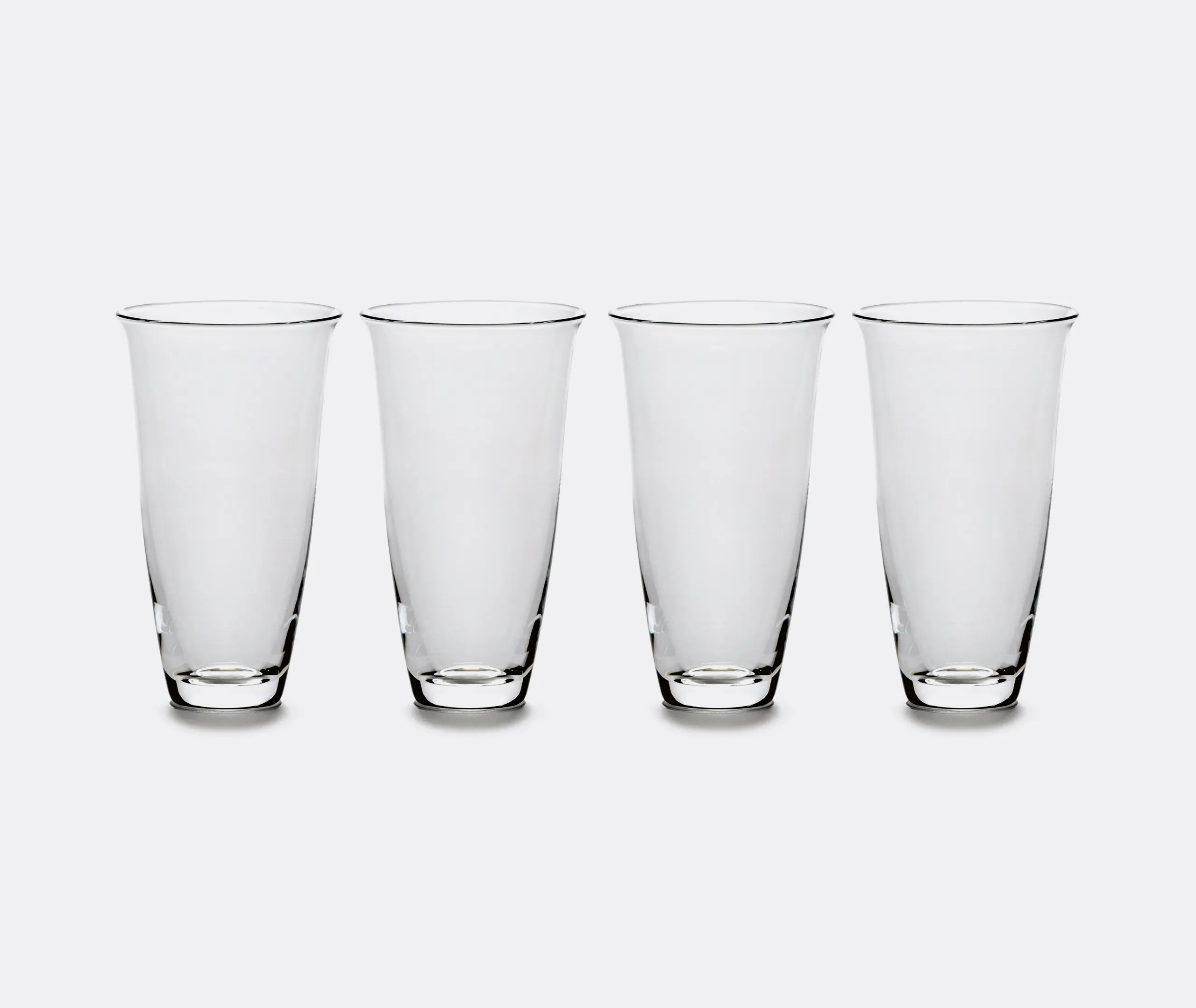 Universal Glass Set of 4 - Transparent Crystal image