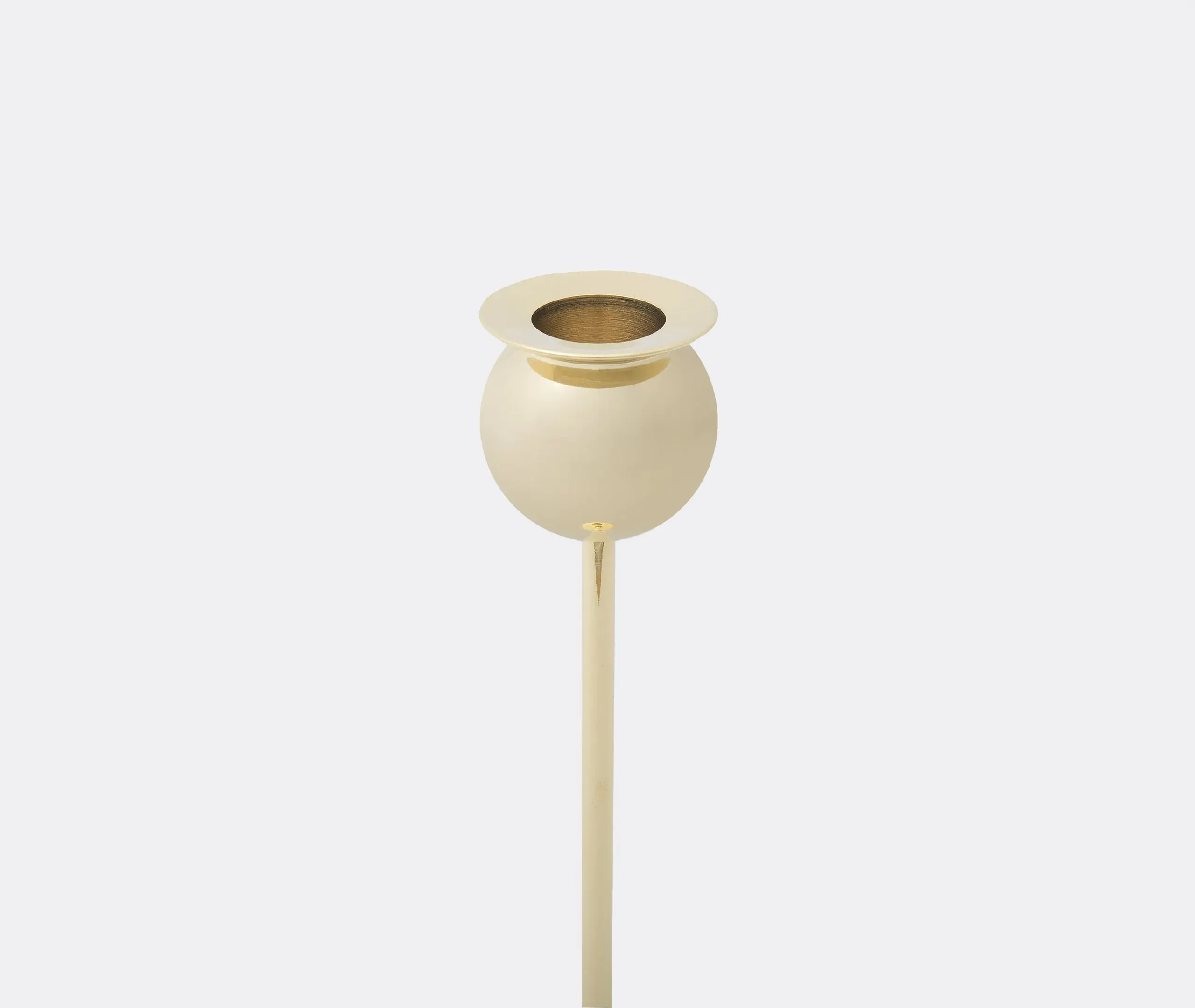 3-Piece Candlestick Set - Brass, Polished
