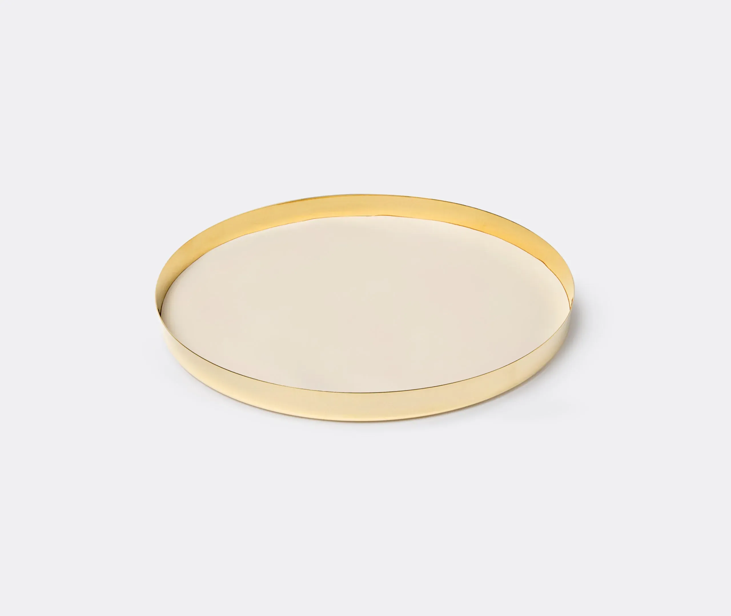 Extra Large Serving Tray - Multicolor, Brass