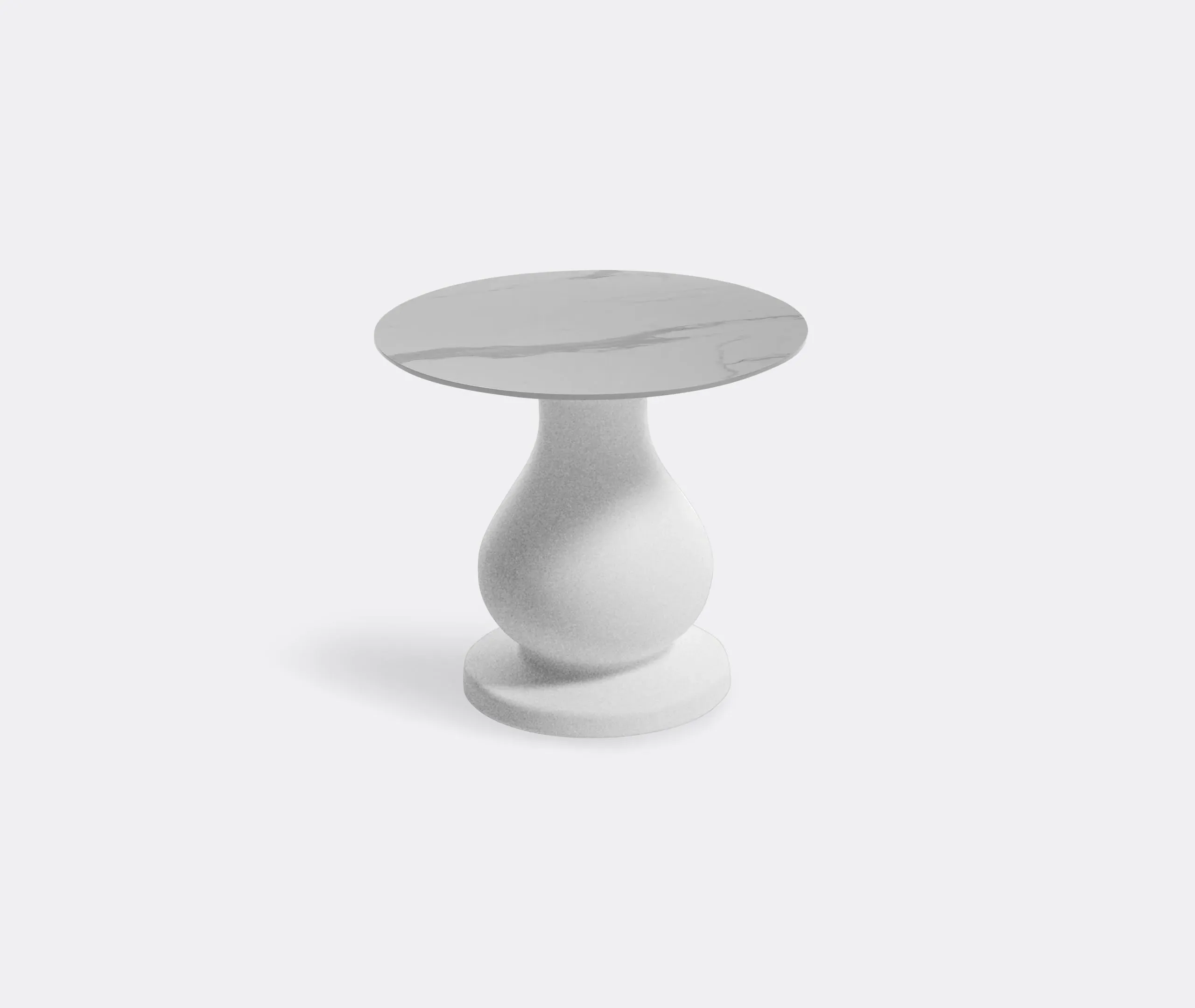 Ottocento Mini Round Coffee Table - Granite Grey, Polyethylene product