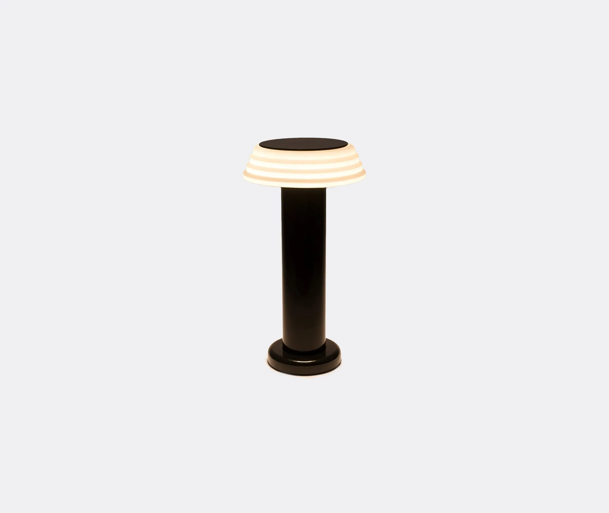 Portable Lamp with Touch Control - Black, Silicone