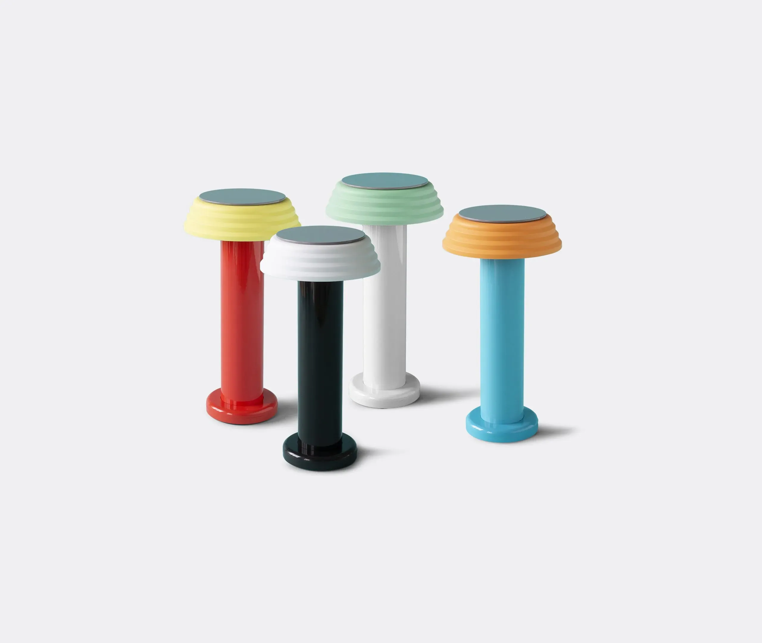 Portable Lamp with Touch Control - Black, Silicone