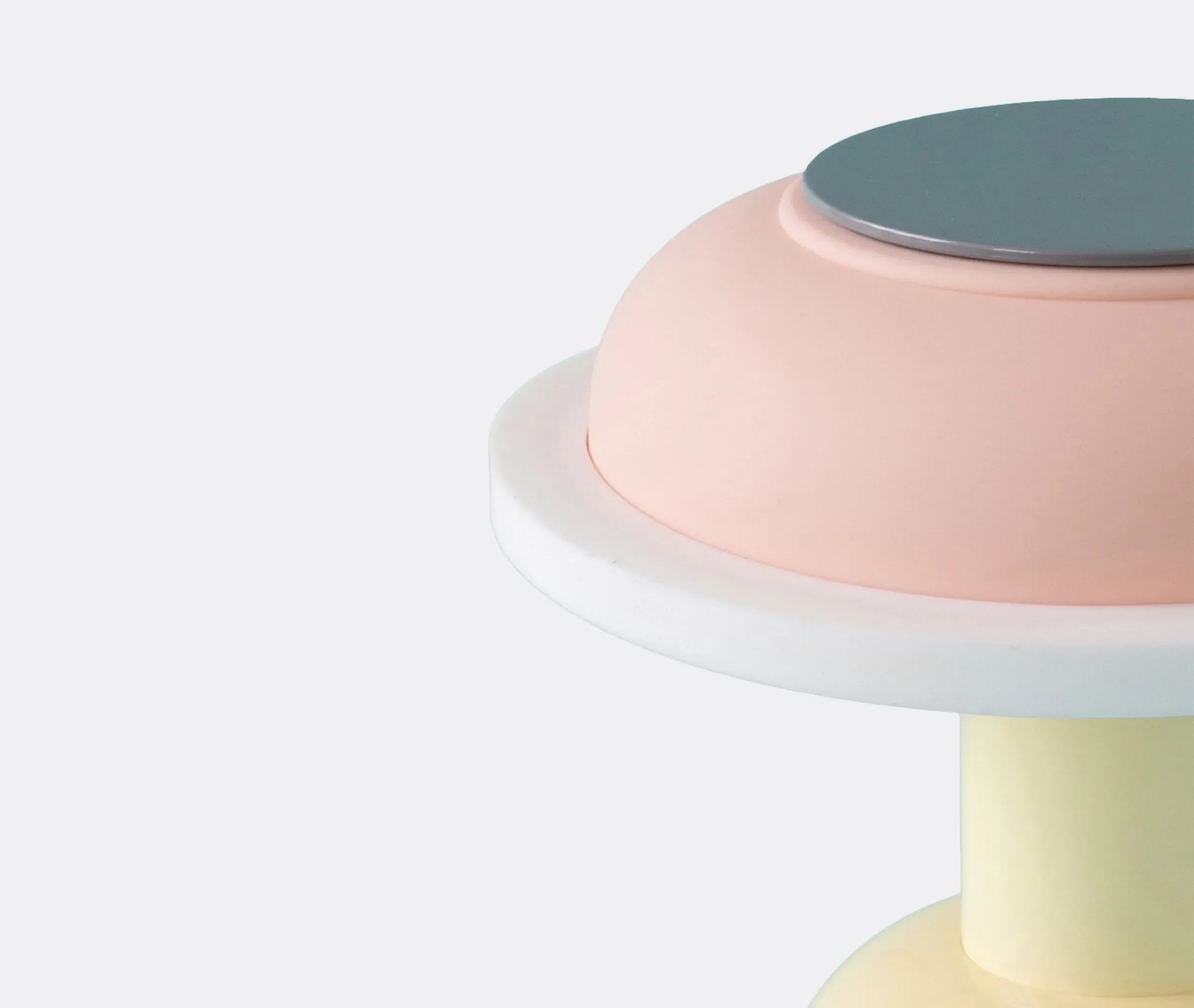 Portable Lamp with Touch Control - Yellow, Silicone