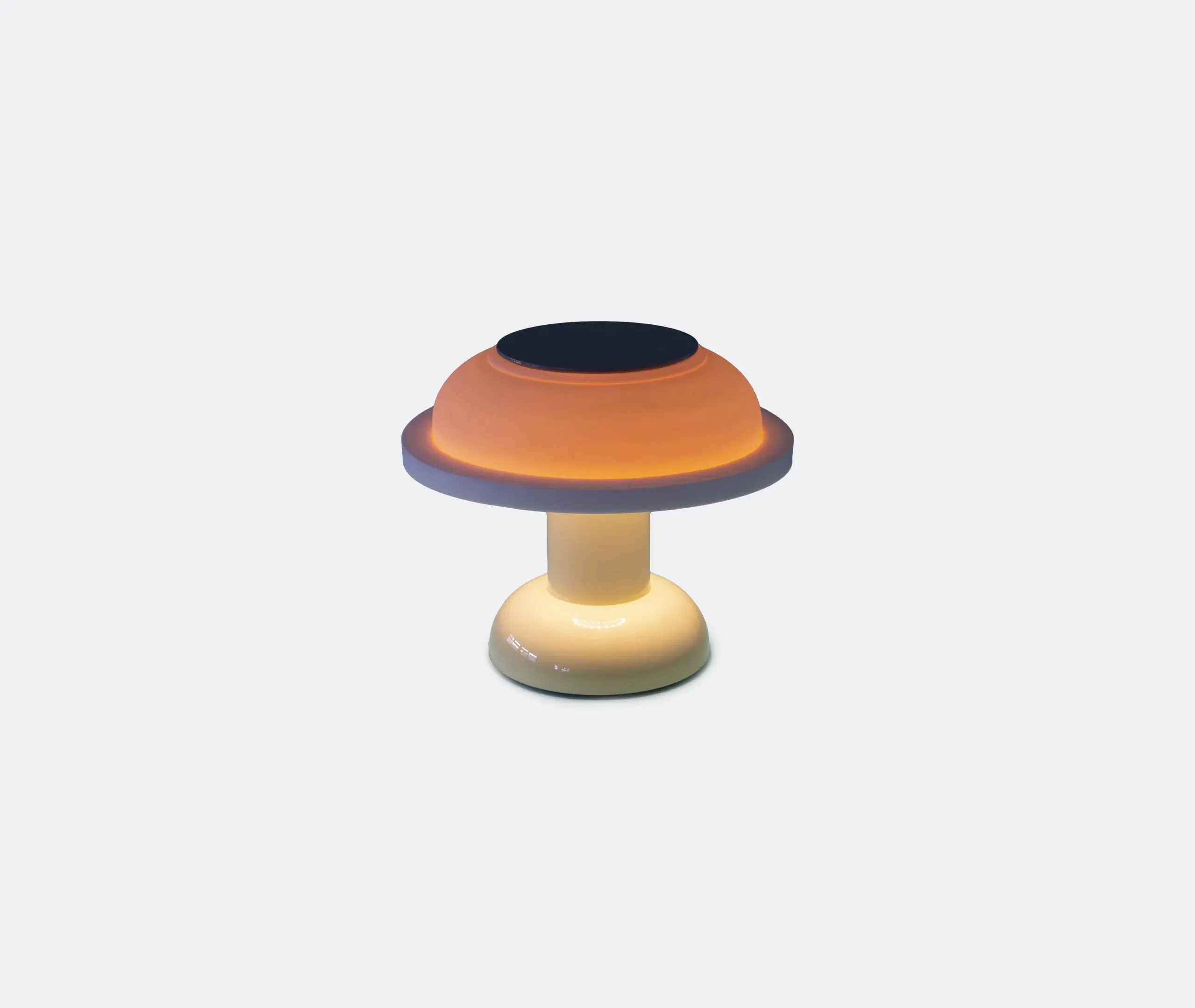 Portable Lamp with Touch Control - Yellow, Silicone
