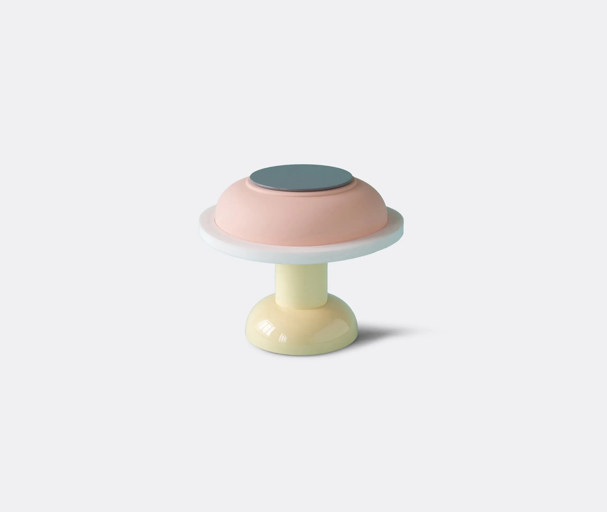 Portable Lamp with Touch Control - Yellow, Silicone