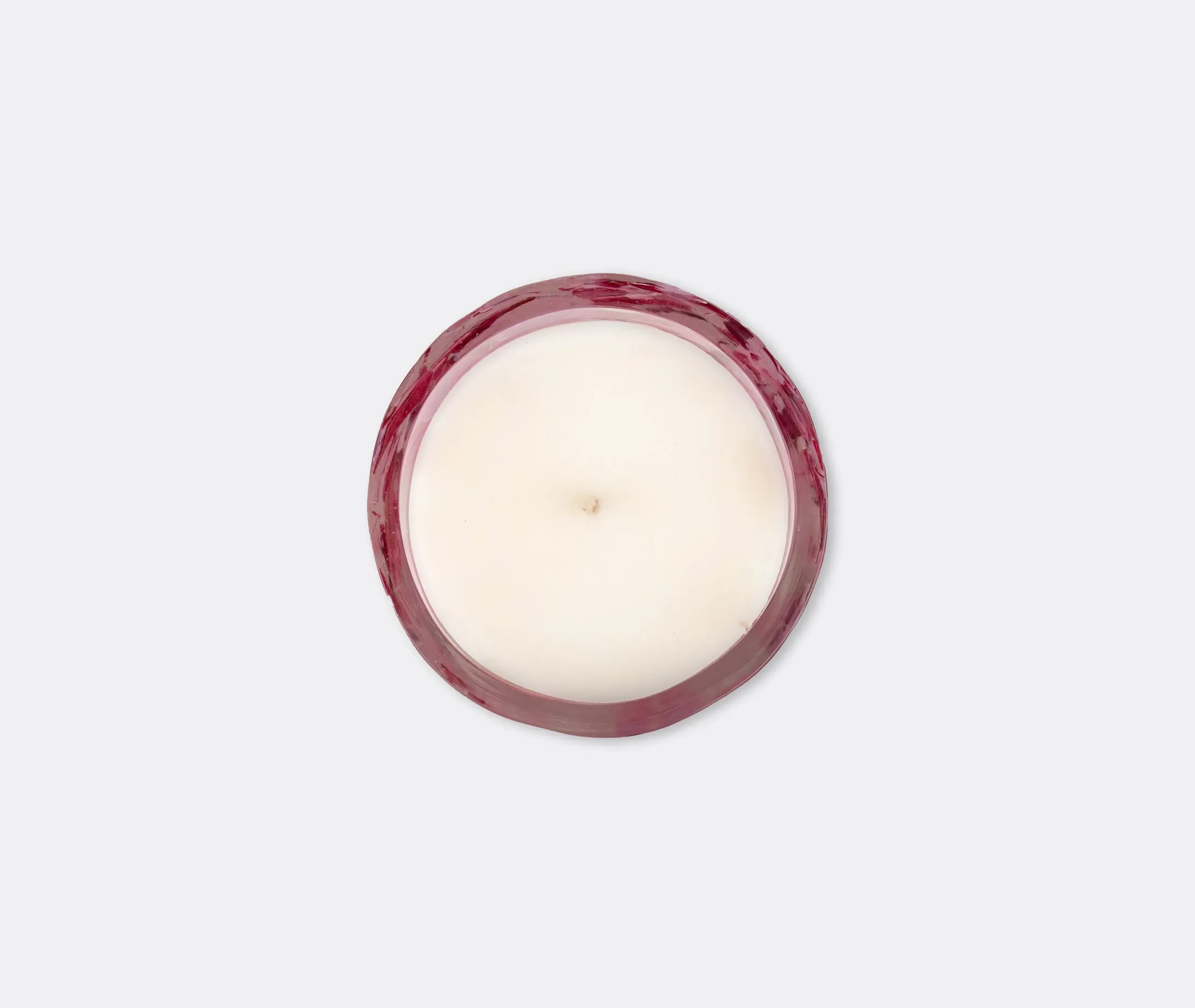 Scented Candle with Glass Container - Red