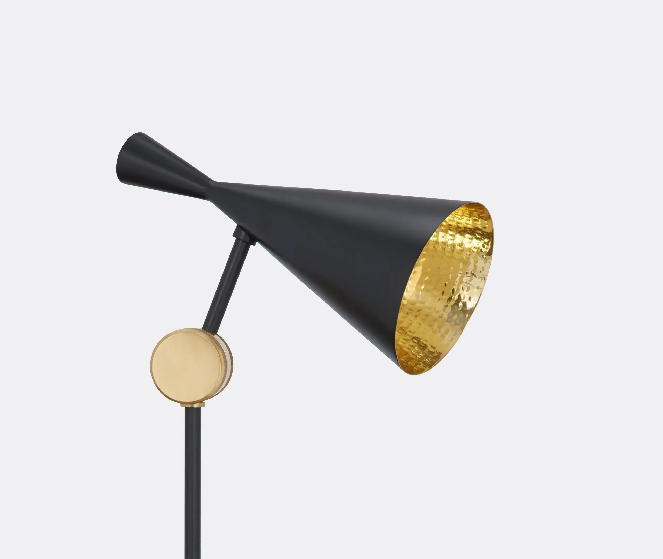 Beat Table Lamp with EU/UK Plug - Black, Brass