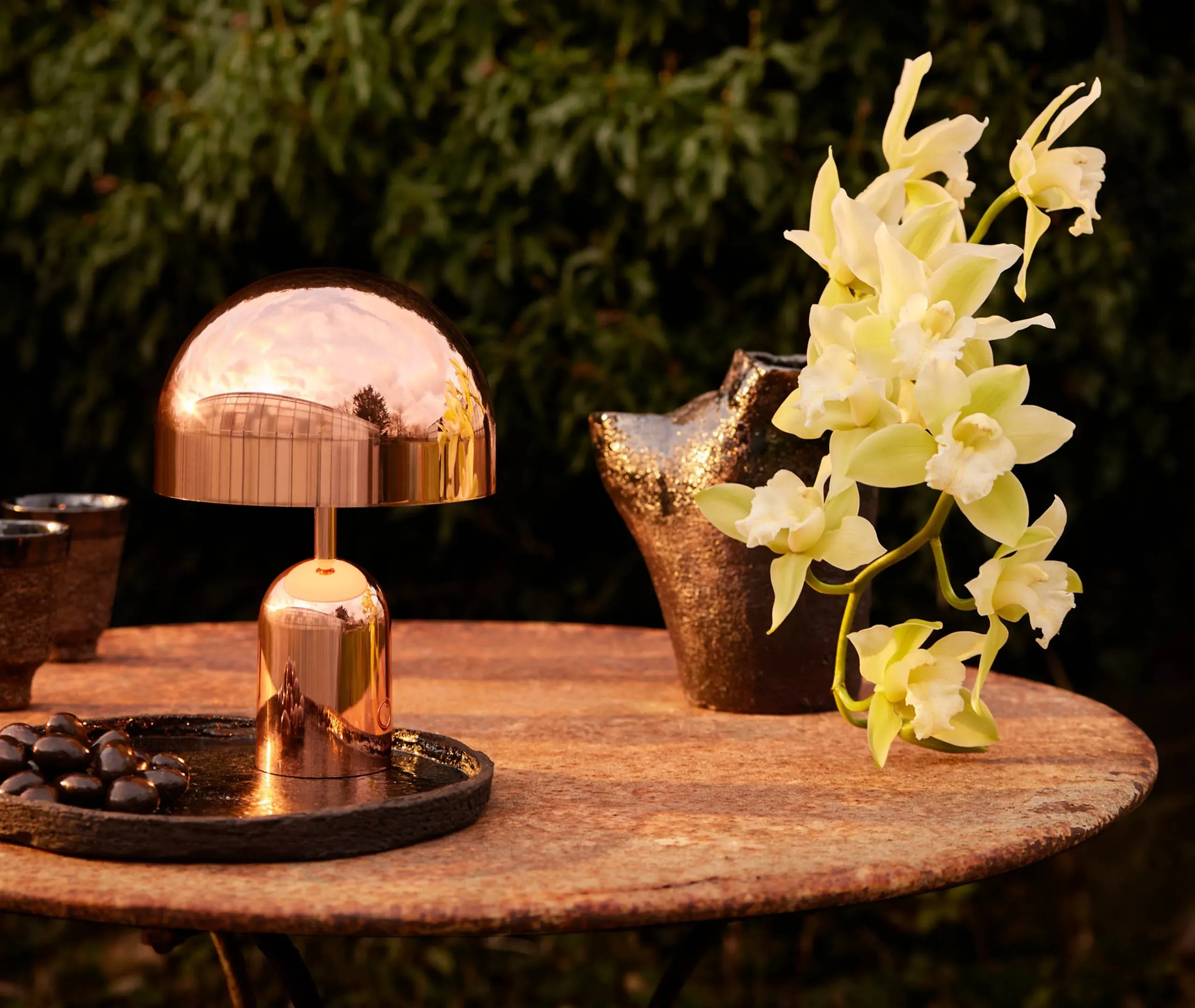 Bell Portable Lamp - Copper, ABS