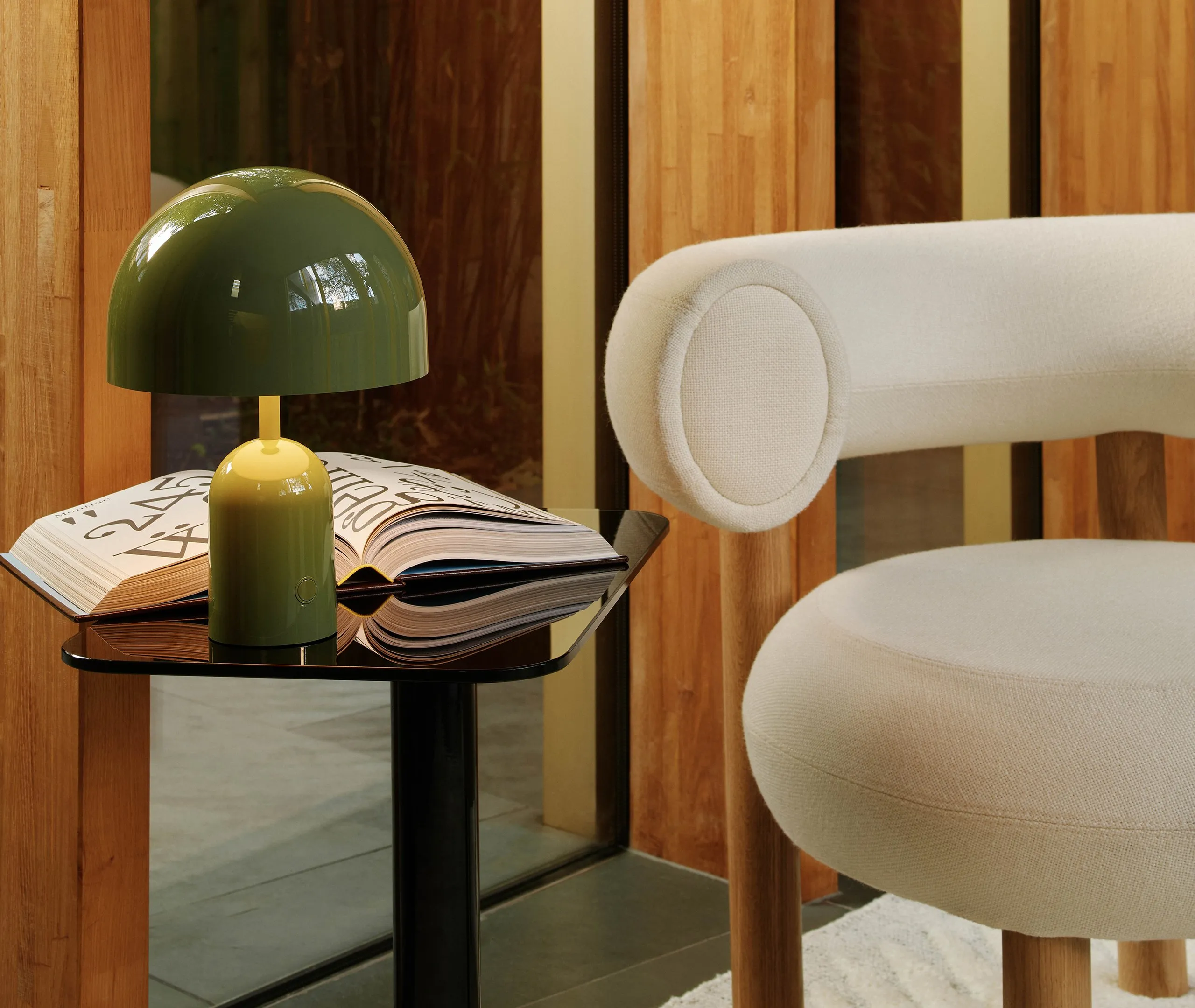 Bell Portable Lamp - Moss, ABS