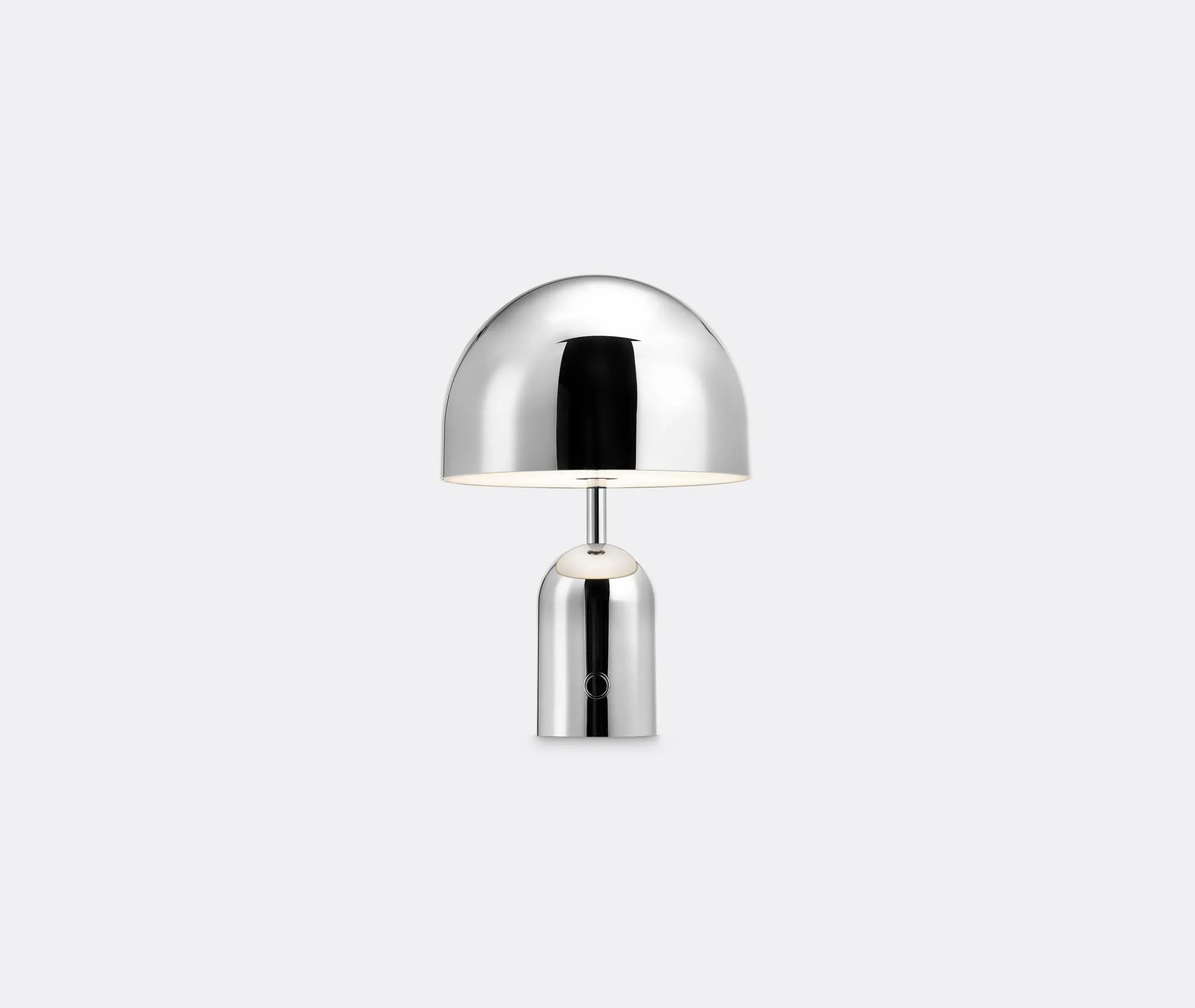 Bell Portable Lamp - Silver, ABS