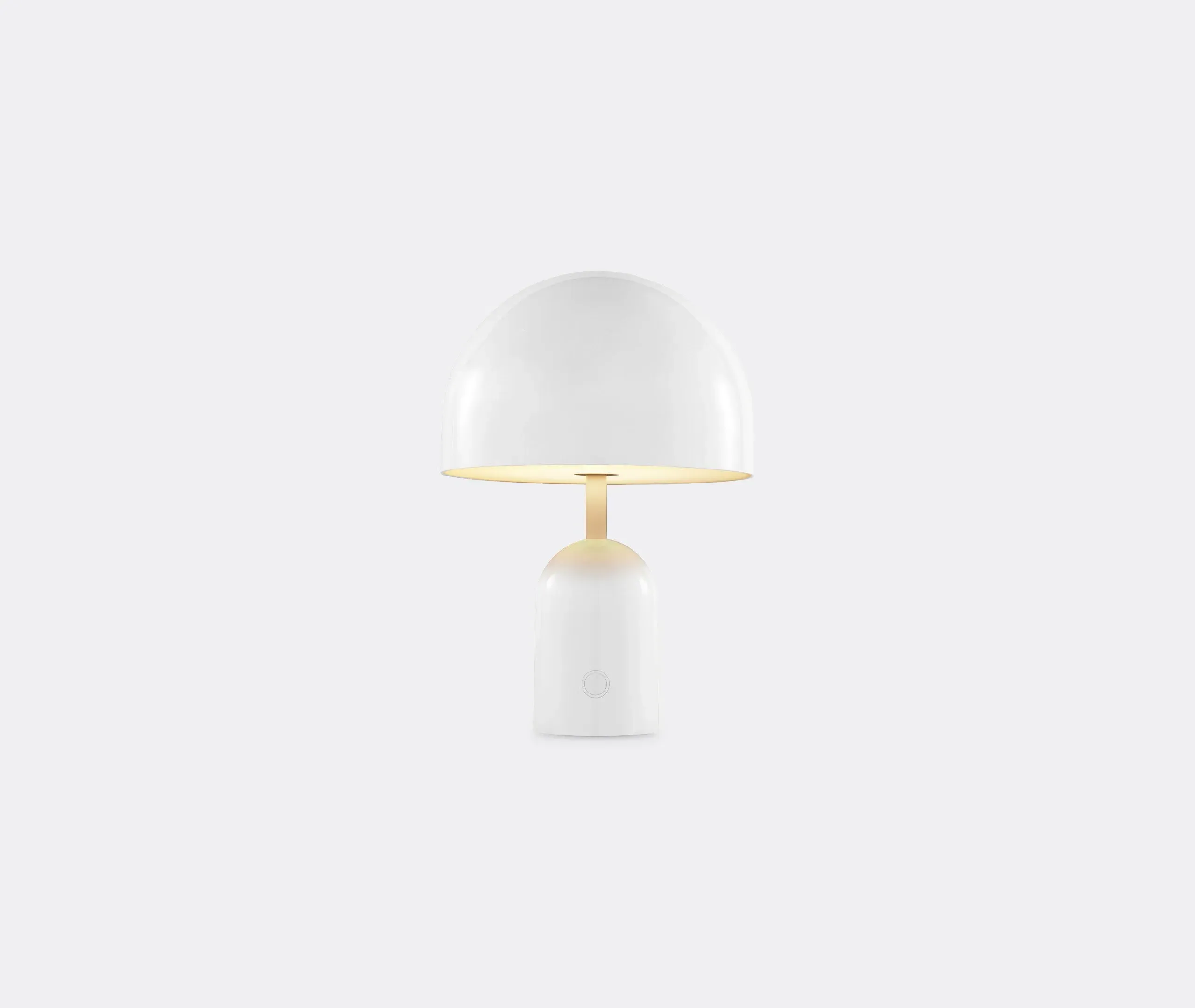 Bell Portable Lamp - White, ABS
