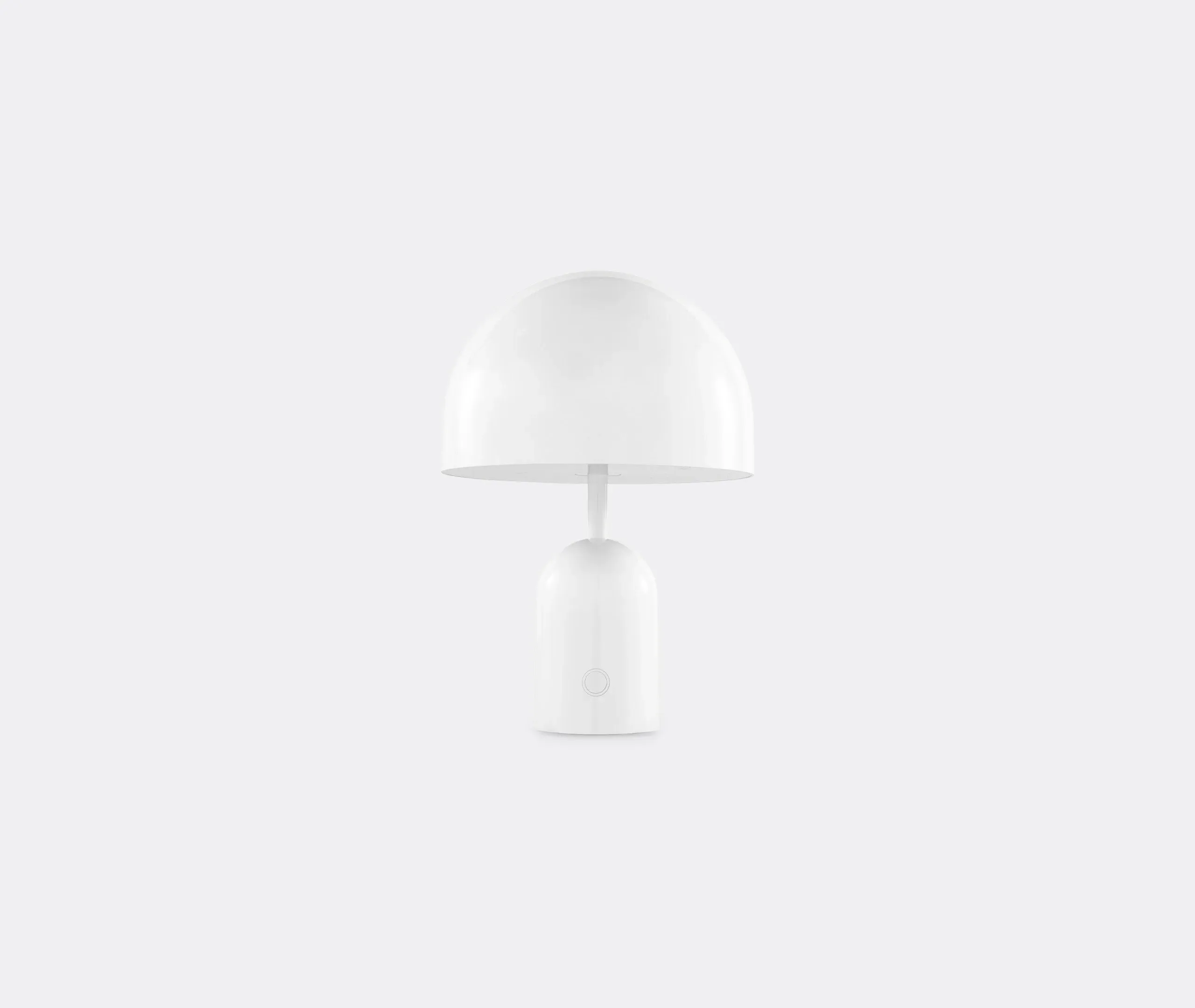 Bell Portable Lamp - White, ABS