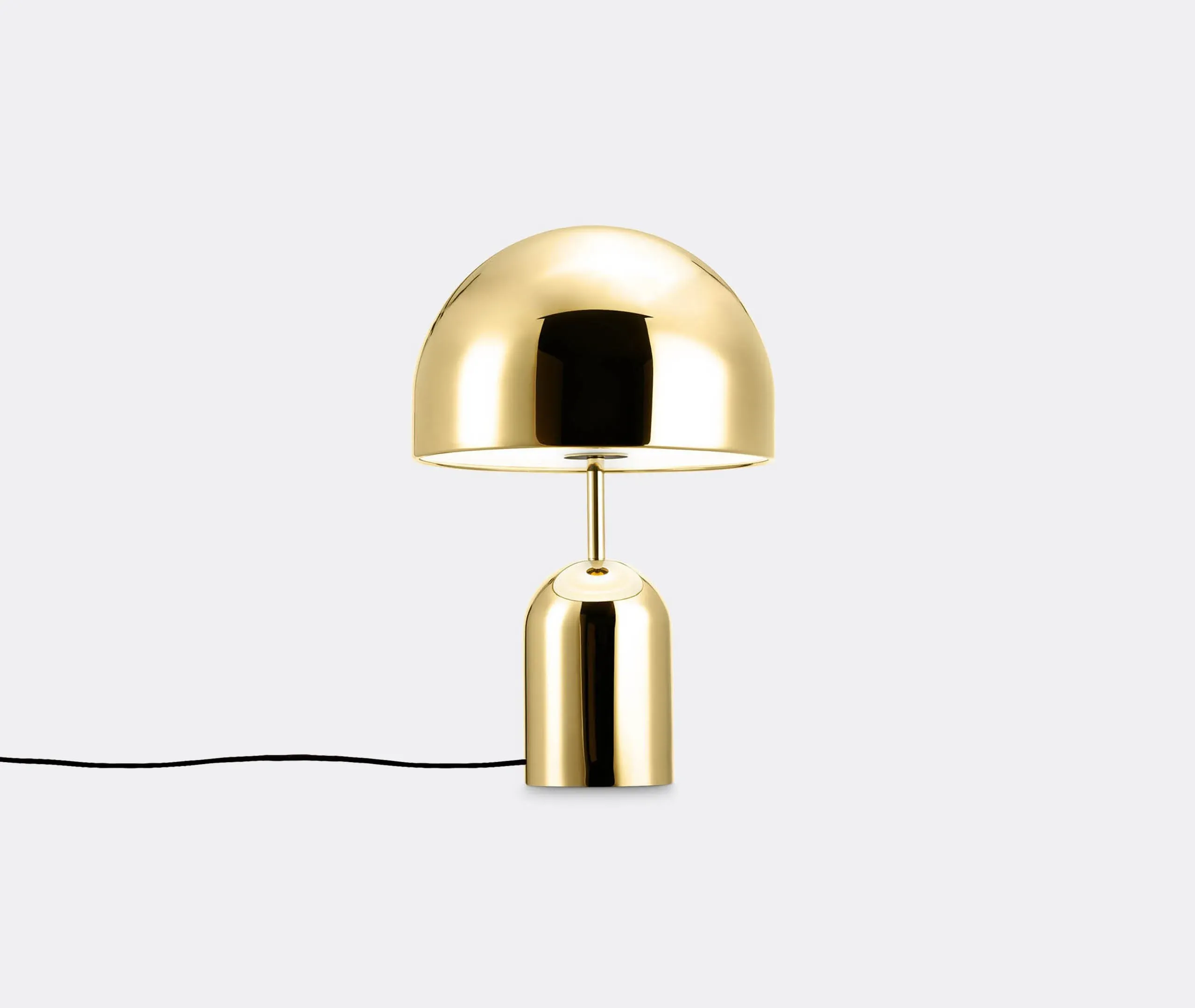 Bell Table Lamp LED Rechargeable - Gold, ABS