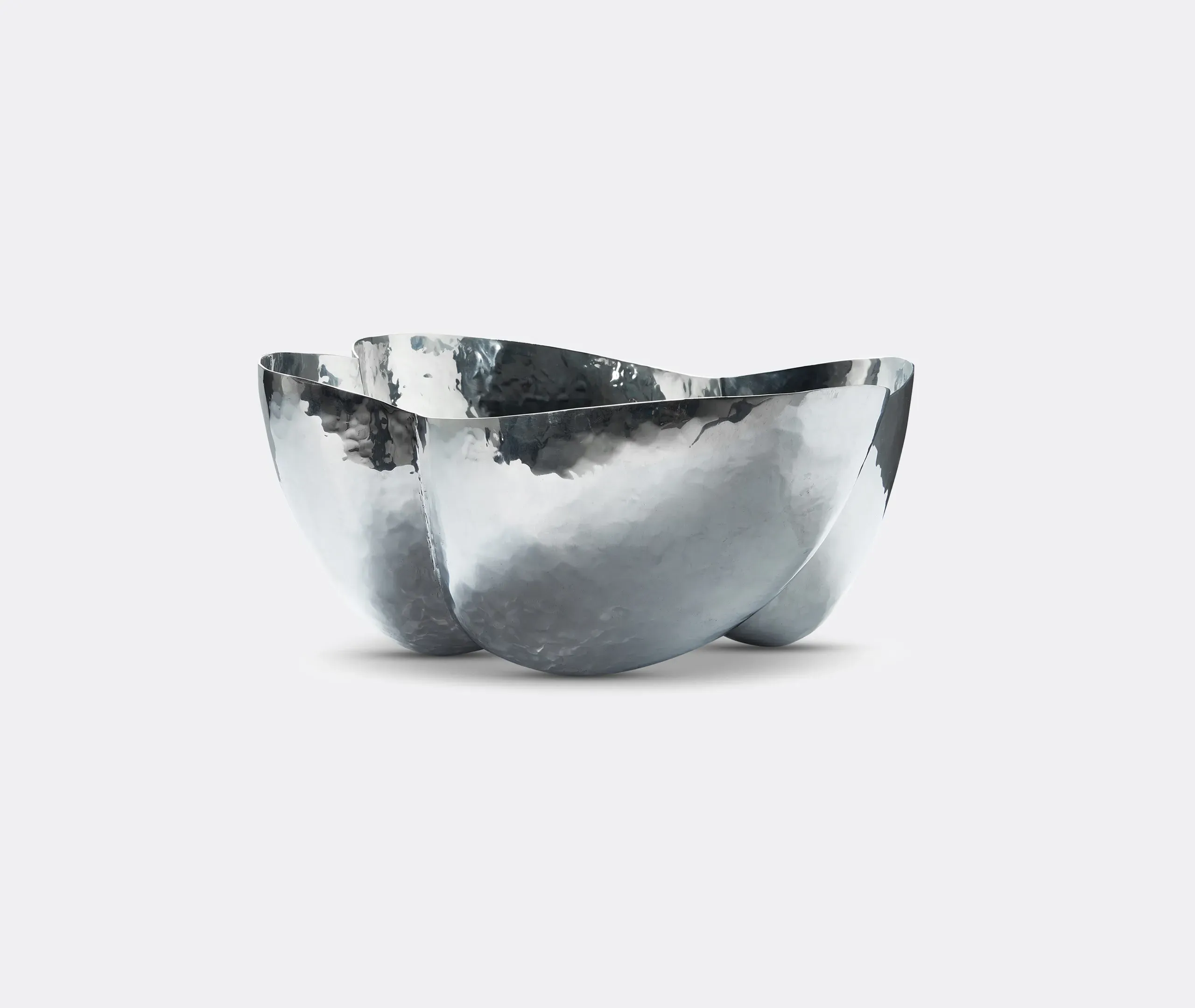 Cloud Bowl Serving Dish - Silver, Aluminium image