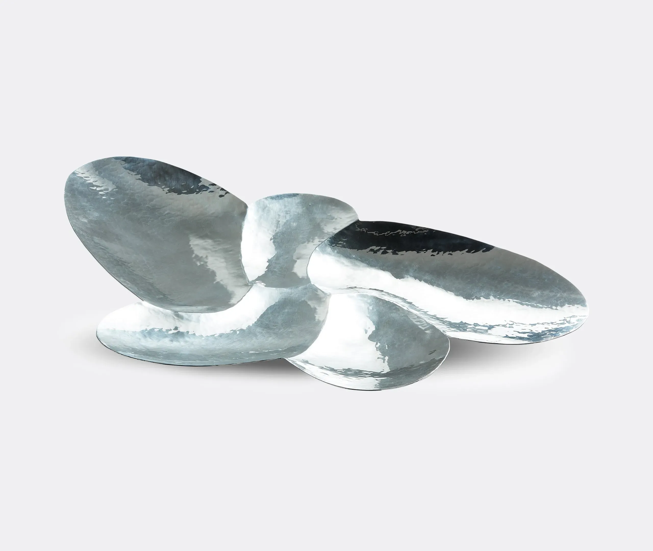 Cloud Serving Platter - Silver, Aluminium