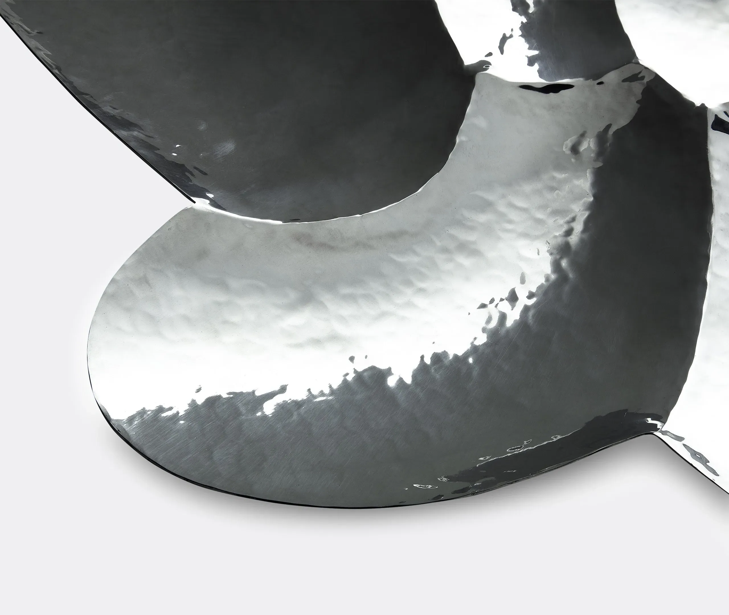 Cloud Serving Platter - Silver, Aluminium