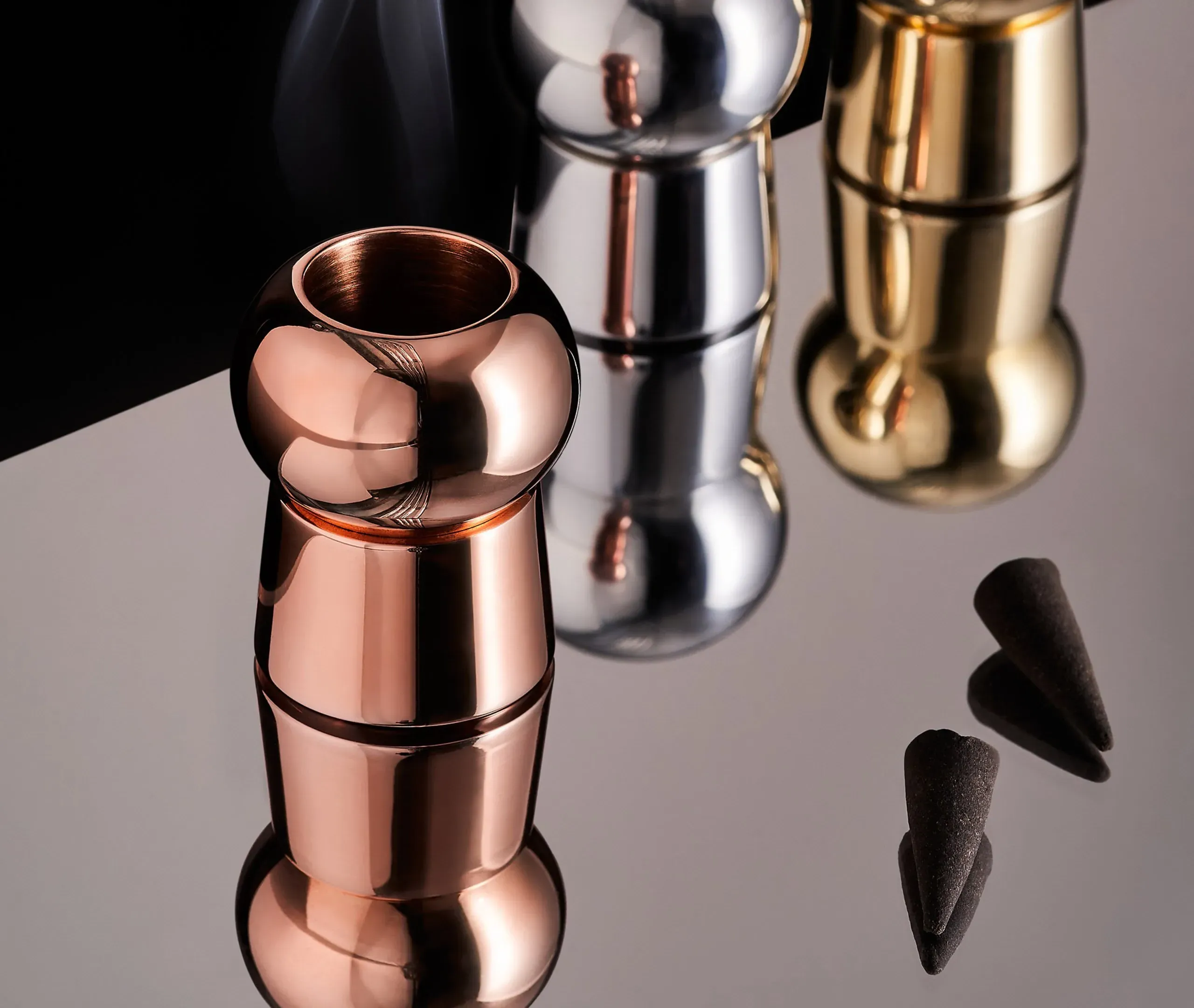 Incense Holder Gift Set - Copper, Brass