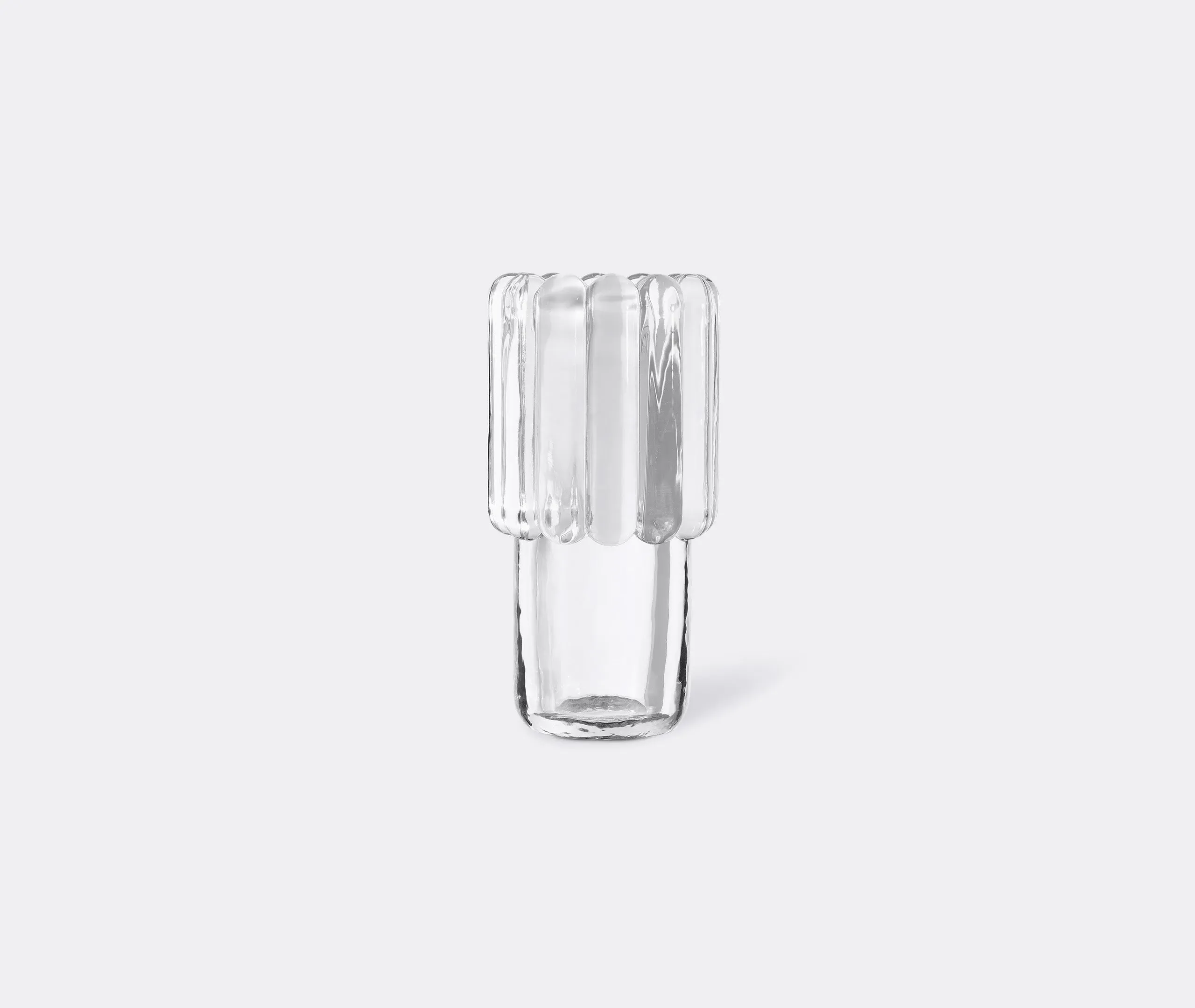 Medium Press Vase - Clear, Glass image