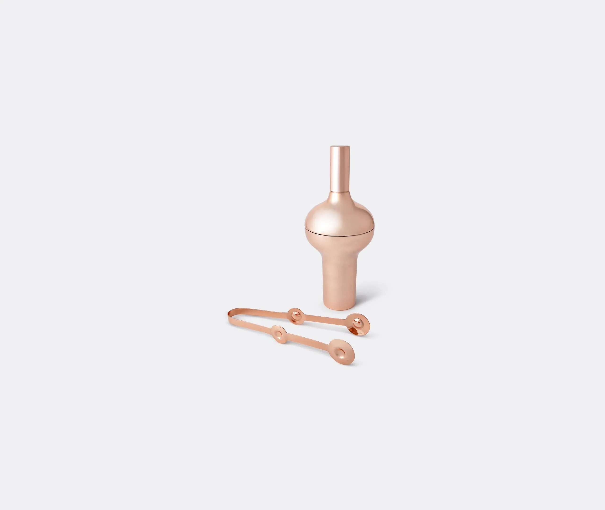 Plum Cocktail Shaker - Copper