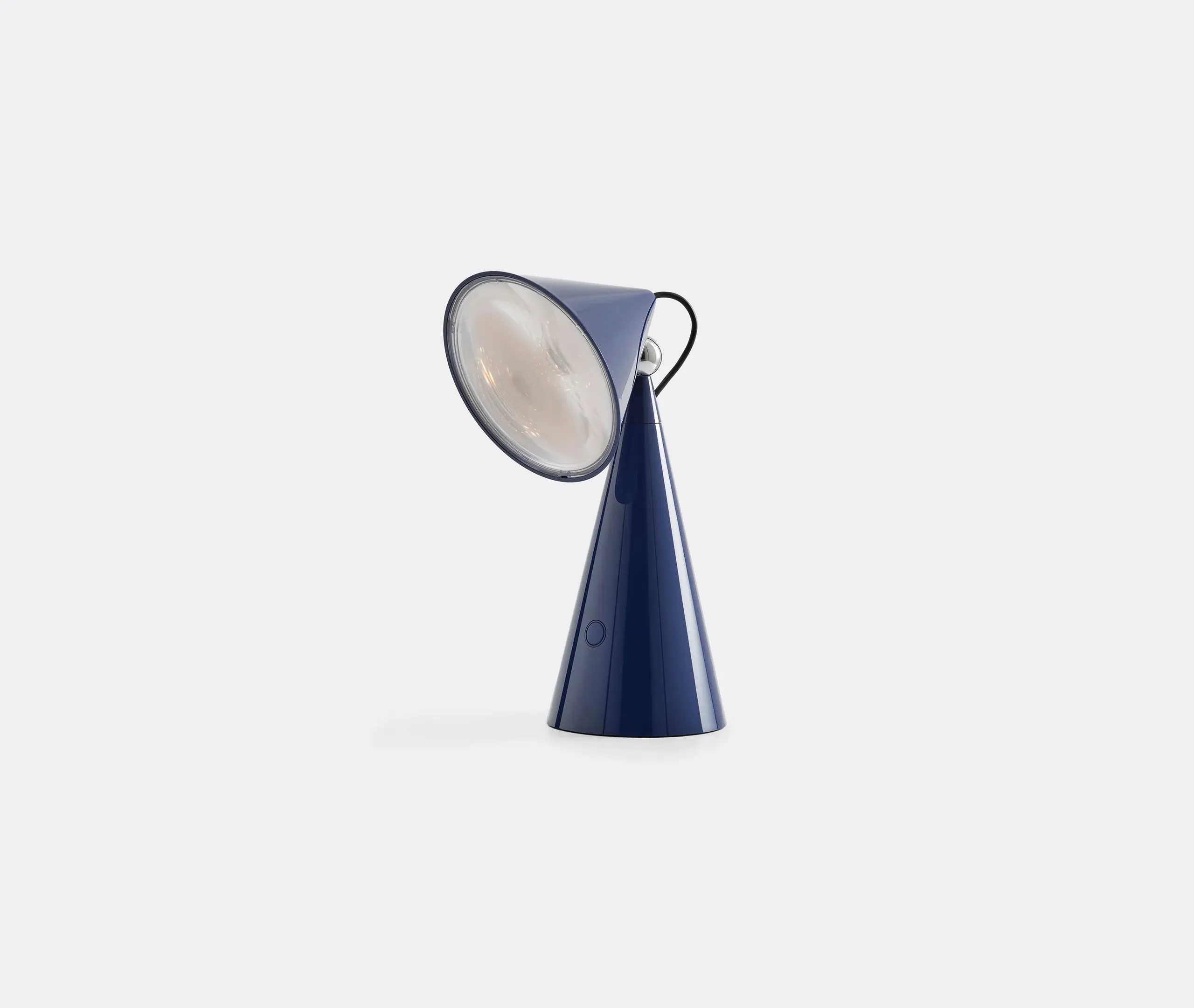 Portable LED Lamp with Lens - Indigo