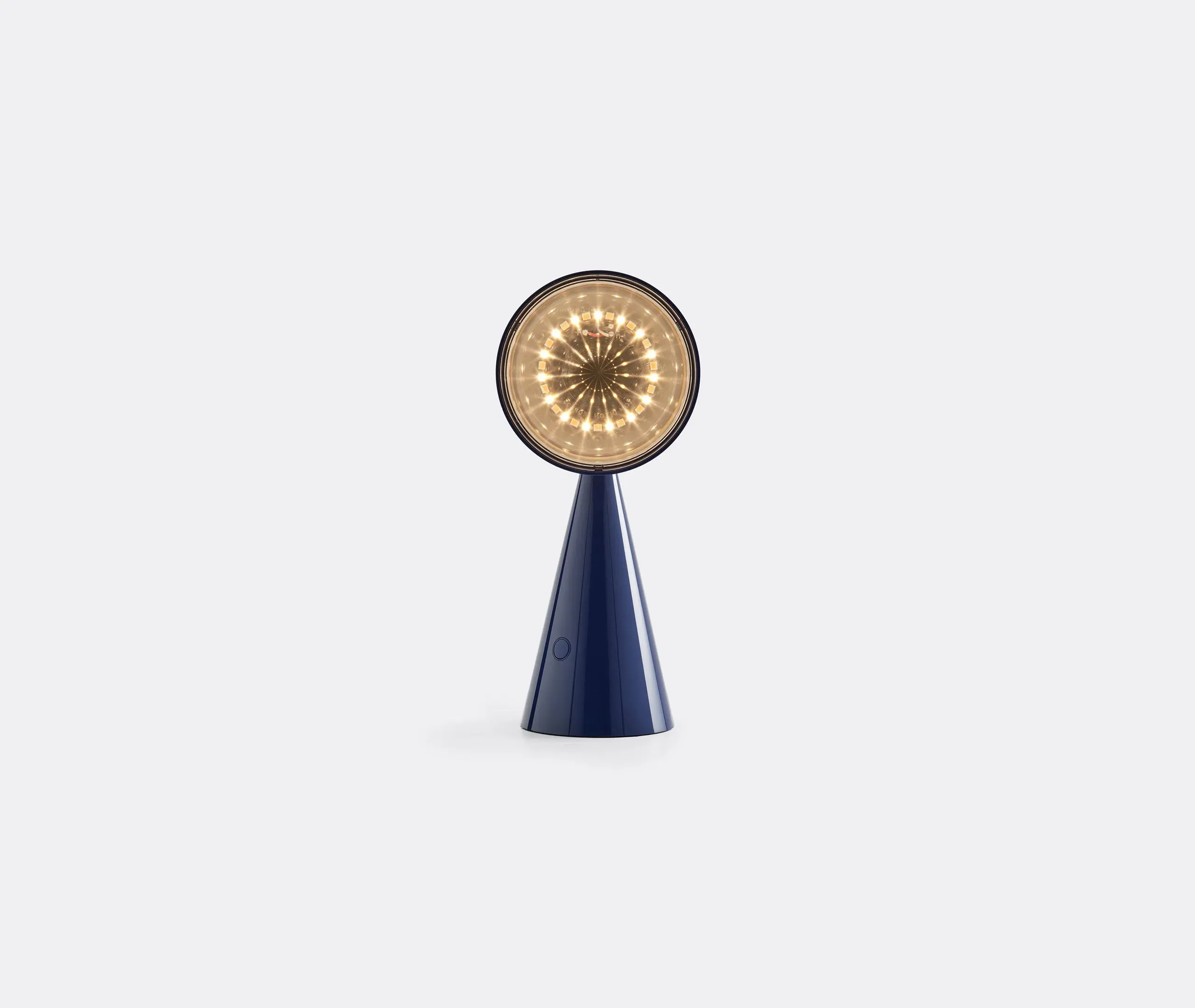 Portable LED Lamp with Lens - Indigo