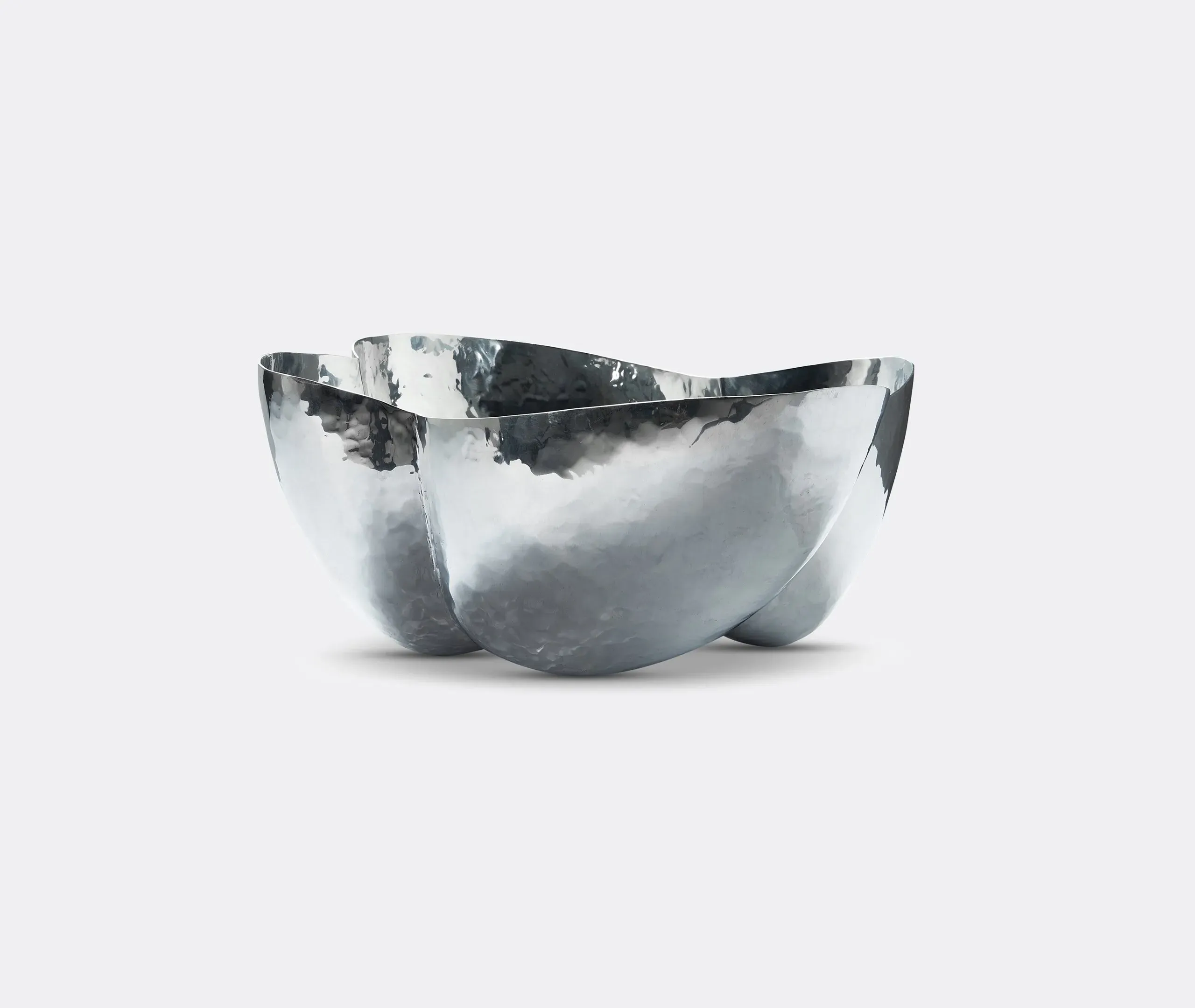 Serving Bowl Handmade - Silver, Aluminium image