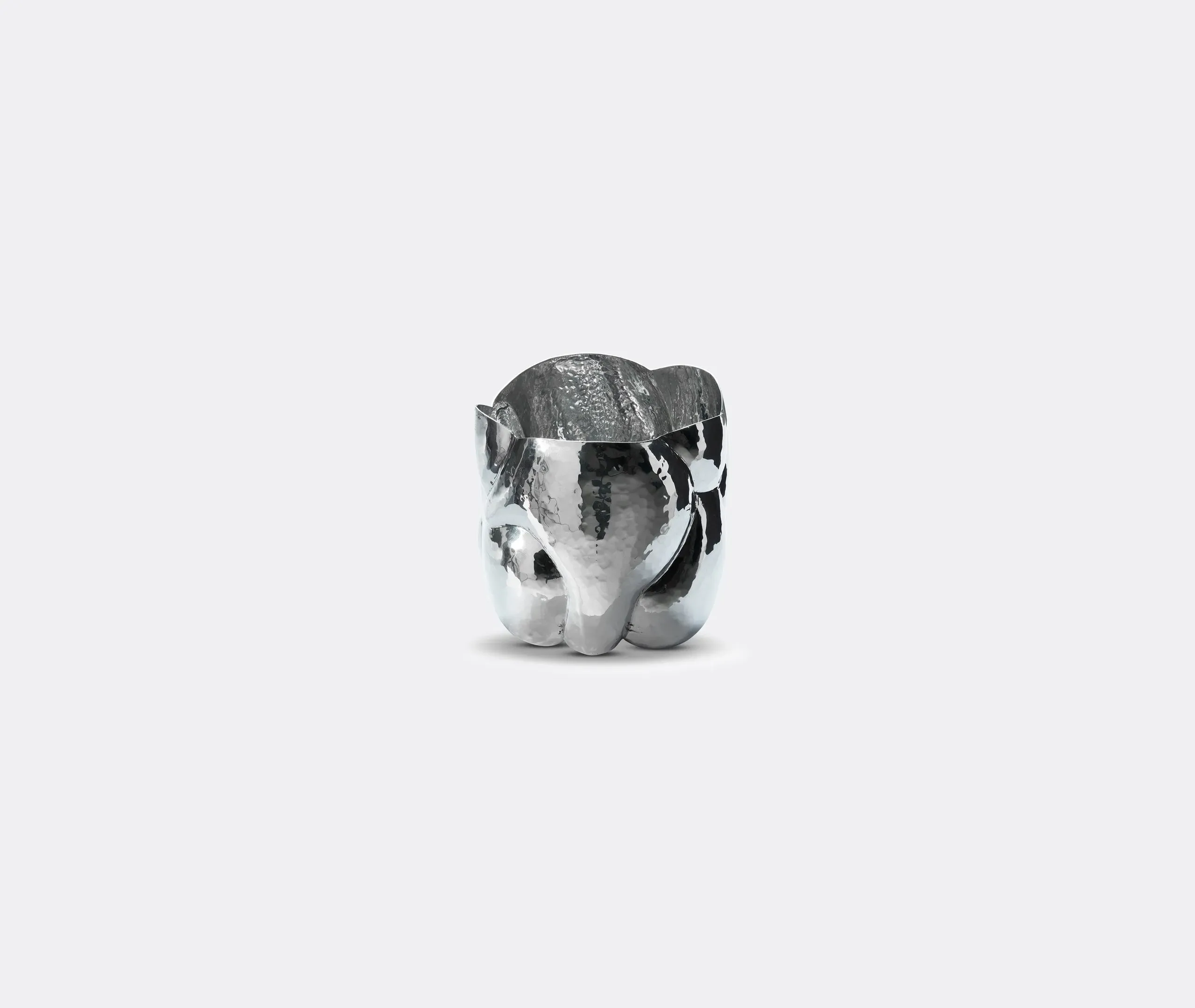 Short Cloud Vessel - Silver, Aluminium