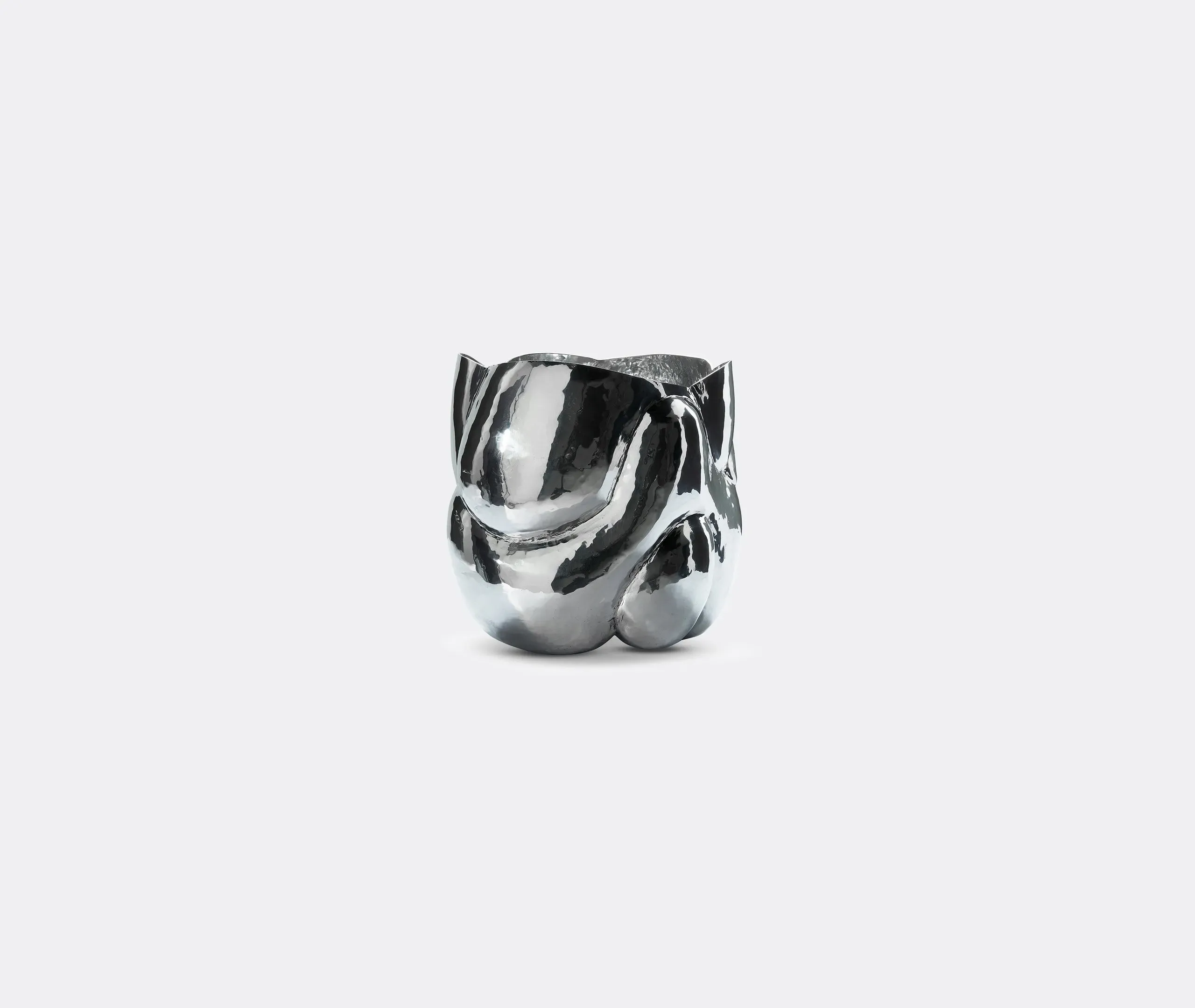 Short Cloud Vessel - Silver, Aluminium image