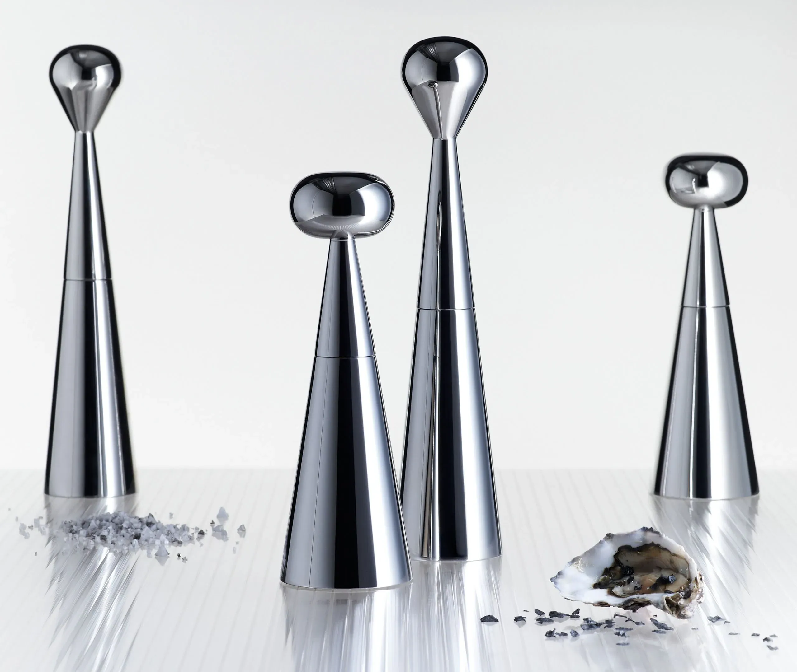 Small Mill Grinder - Chrome, Stainless Steel