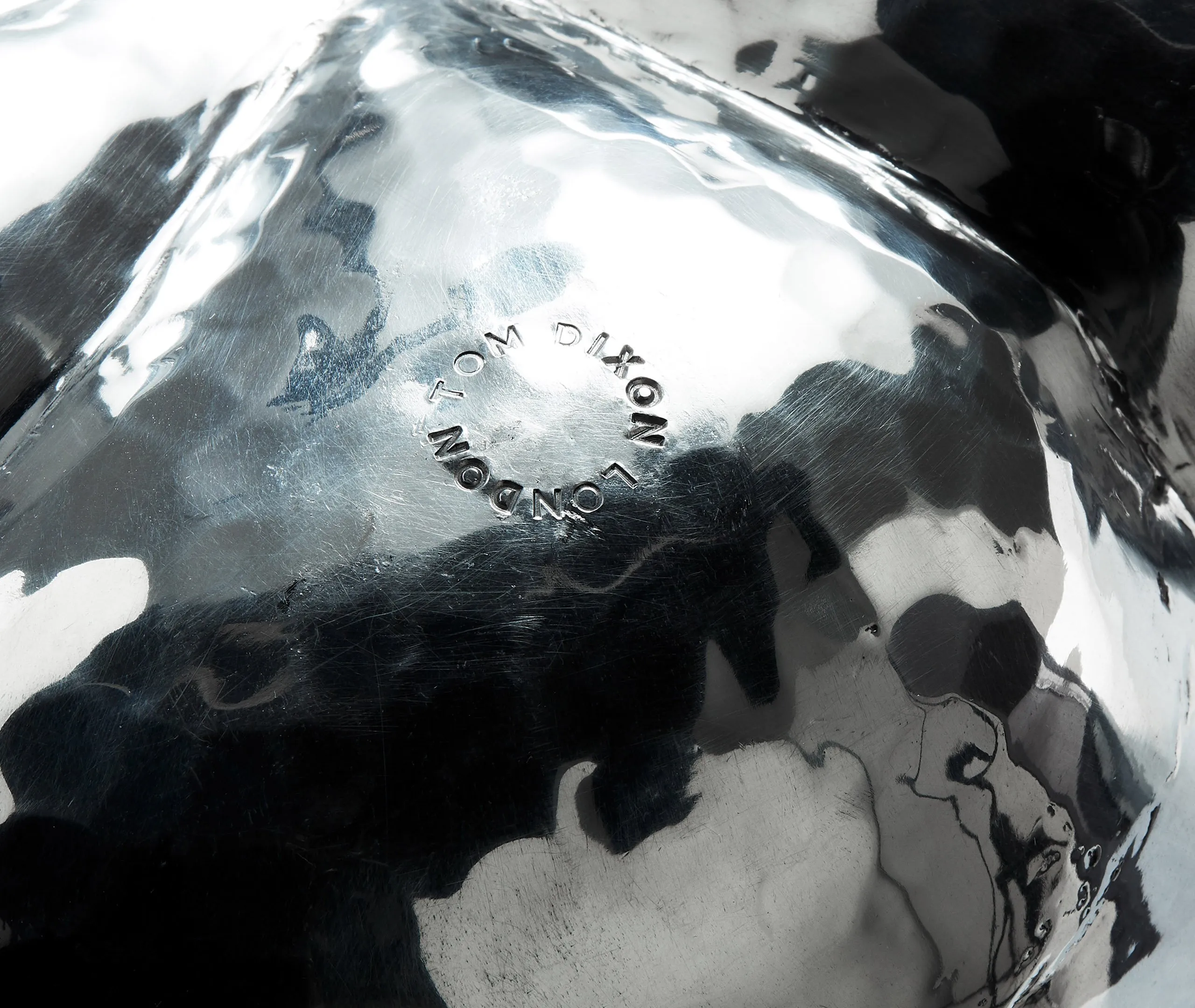 Tall Cloud Vessel - Silver, Aluminium