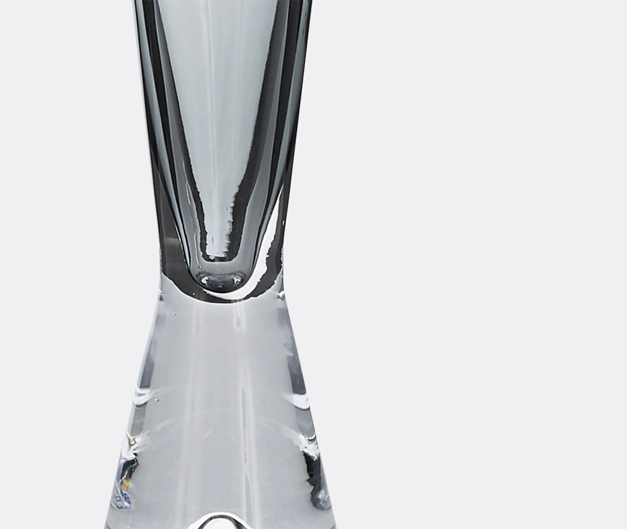 Tank Champagne Glasses Set of Two - Black, Glass