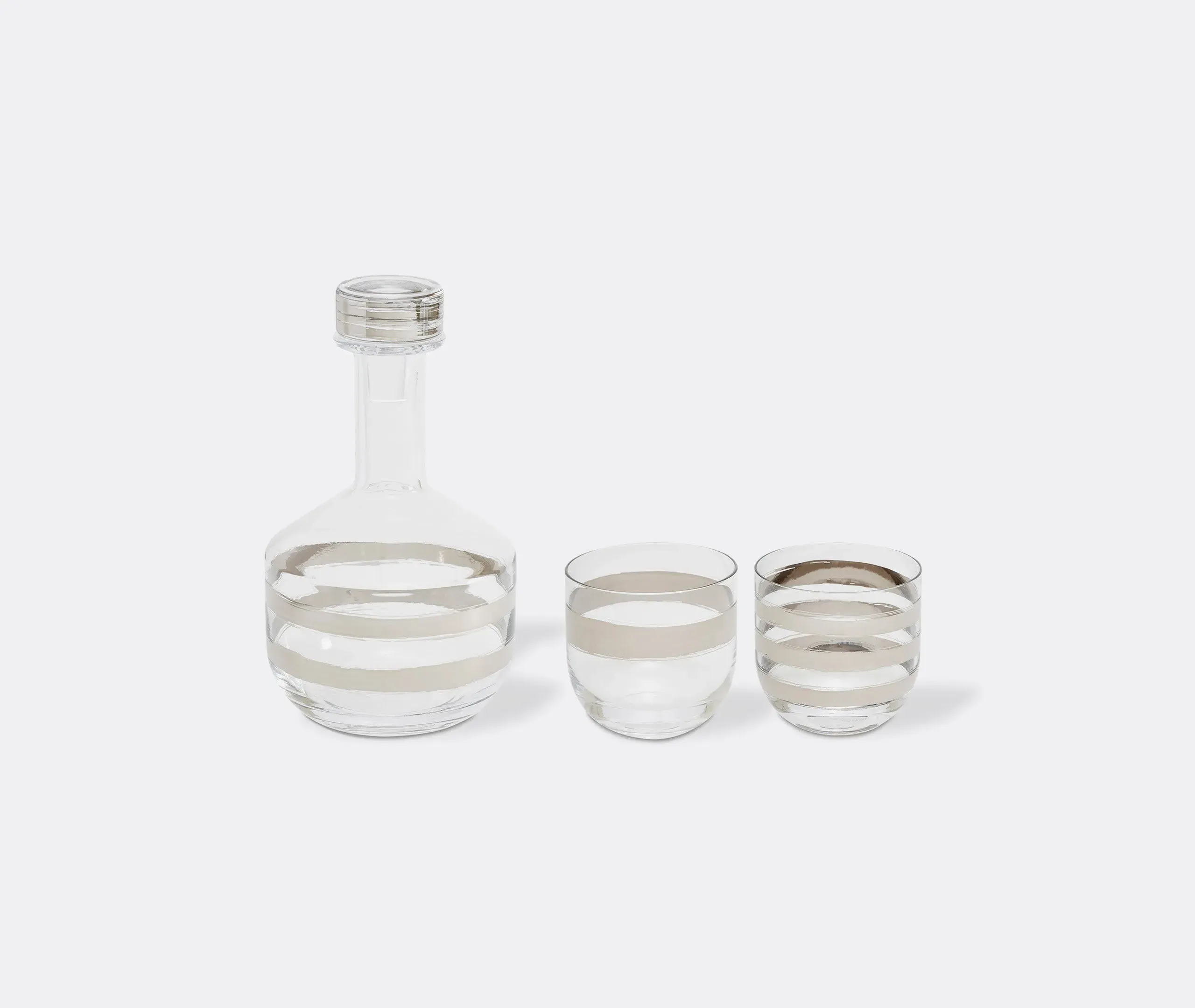 Whiskey Gift Set with Decanter - Clear, Glass image