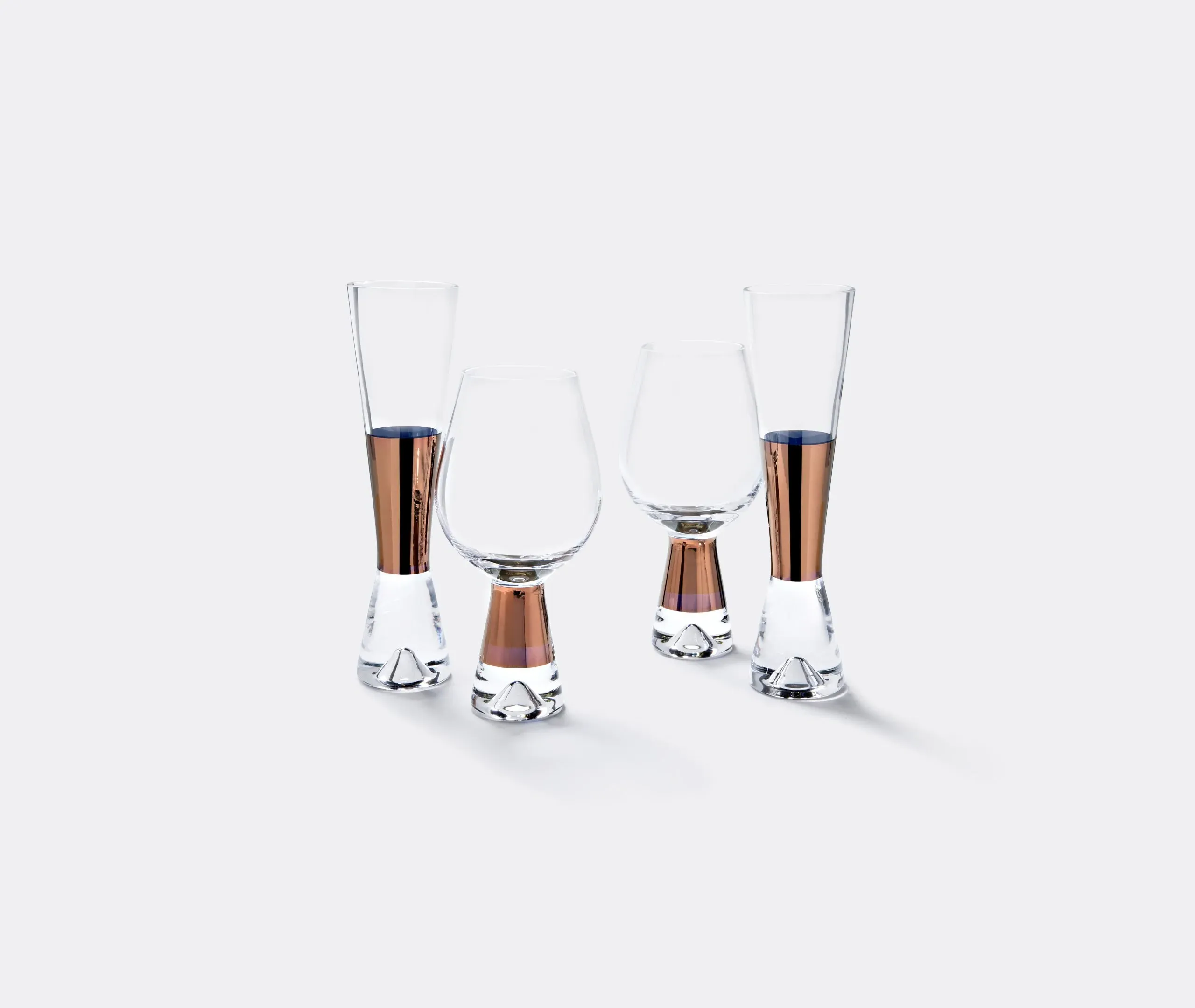 Wine Glasses Set of 2 - Clear, Glass