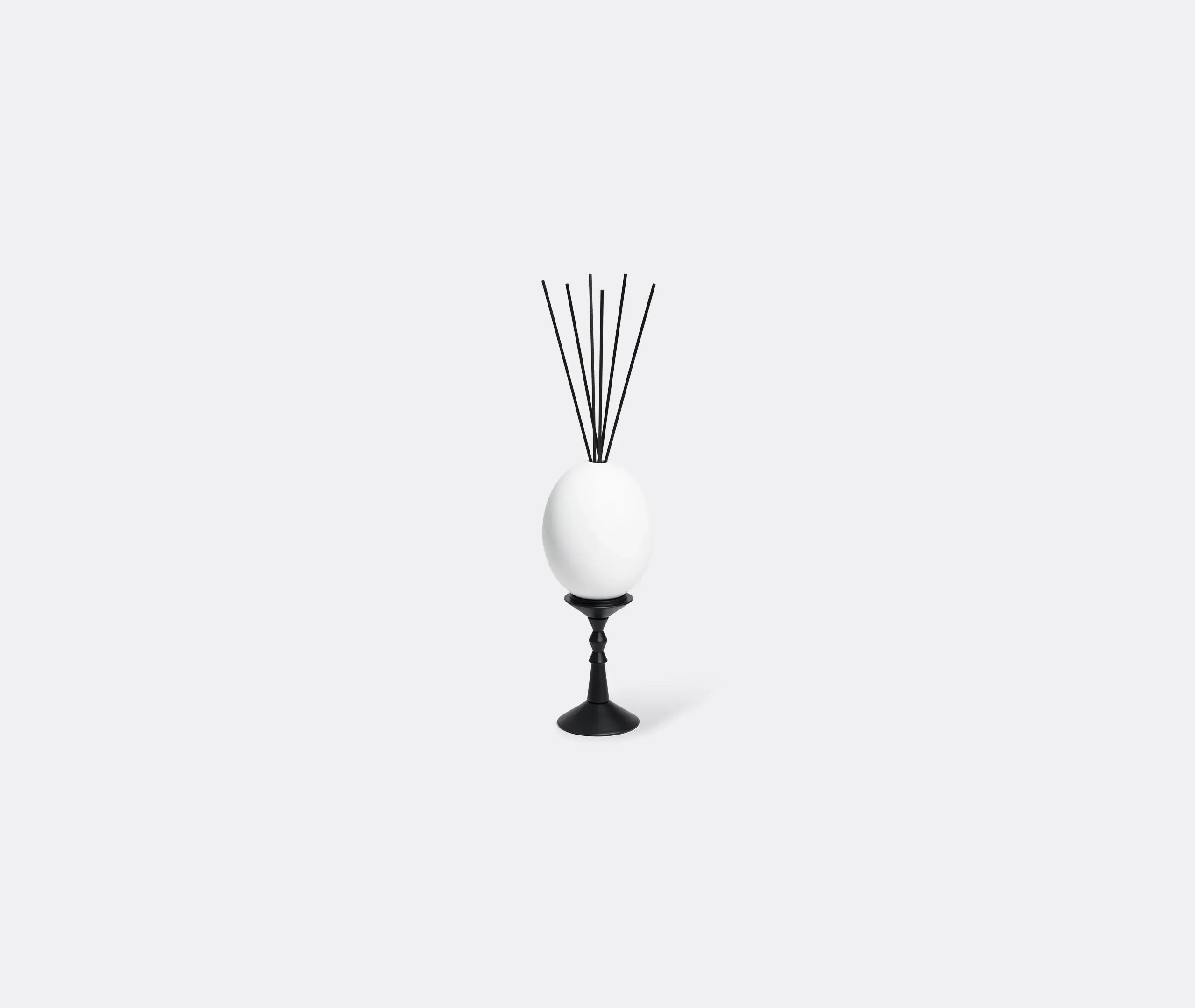 Egg Reed Diffuser Set Abd El Kader - White, Ceramic image