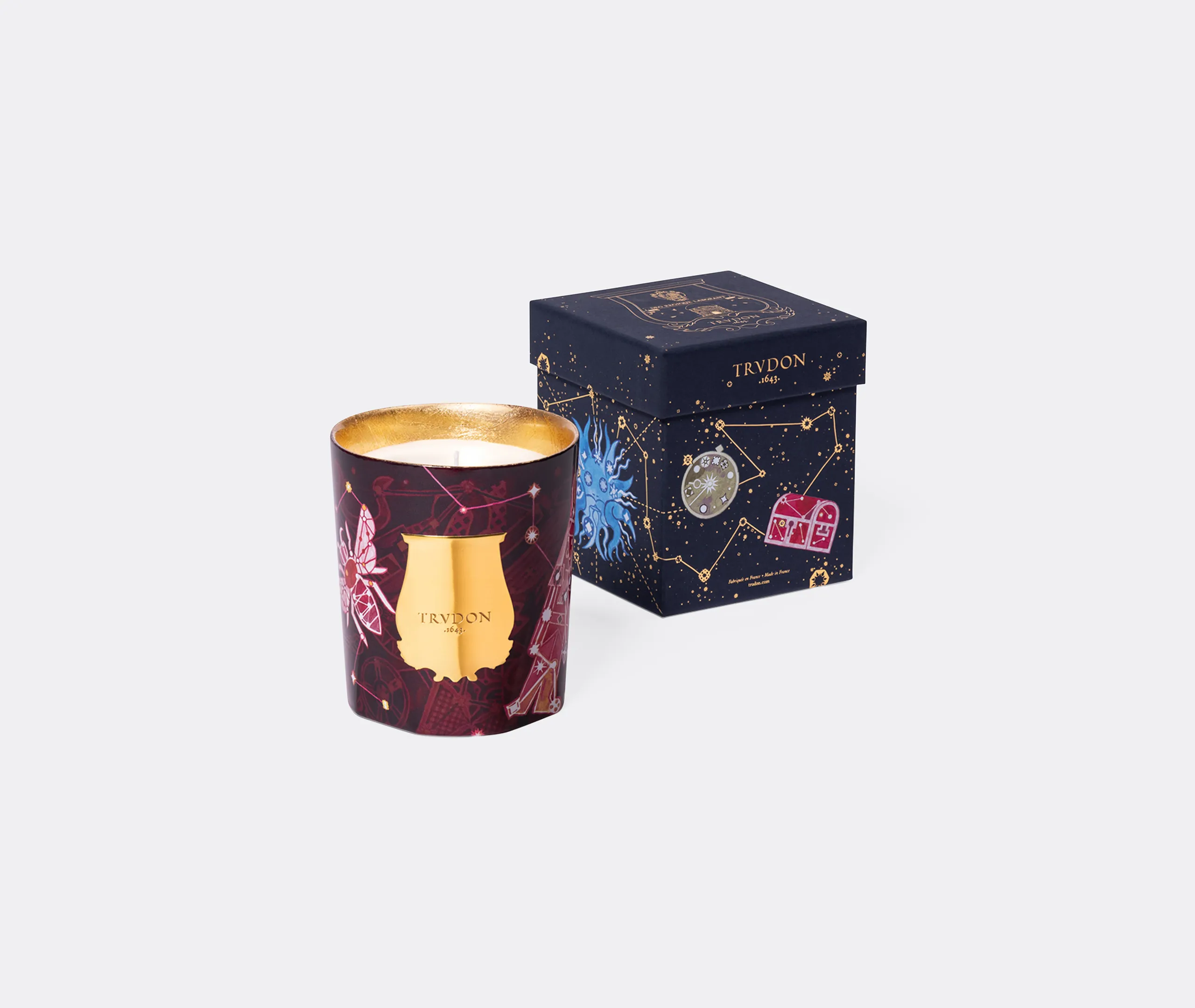Nazareth Scented Candle - Bordeaux, Glass alternate view