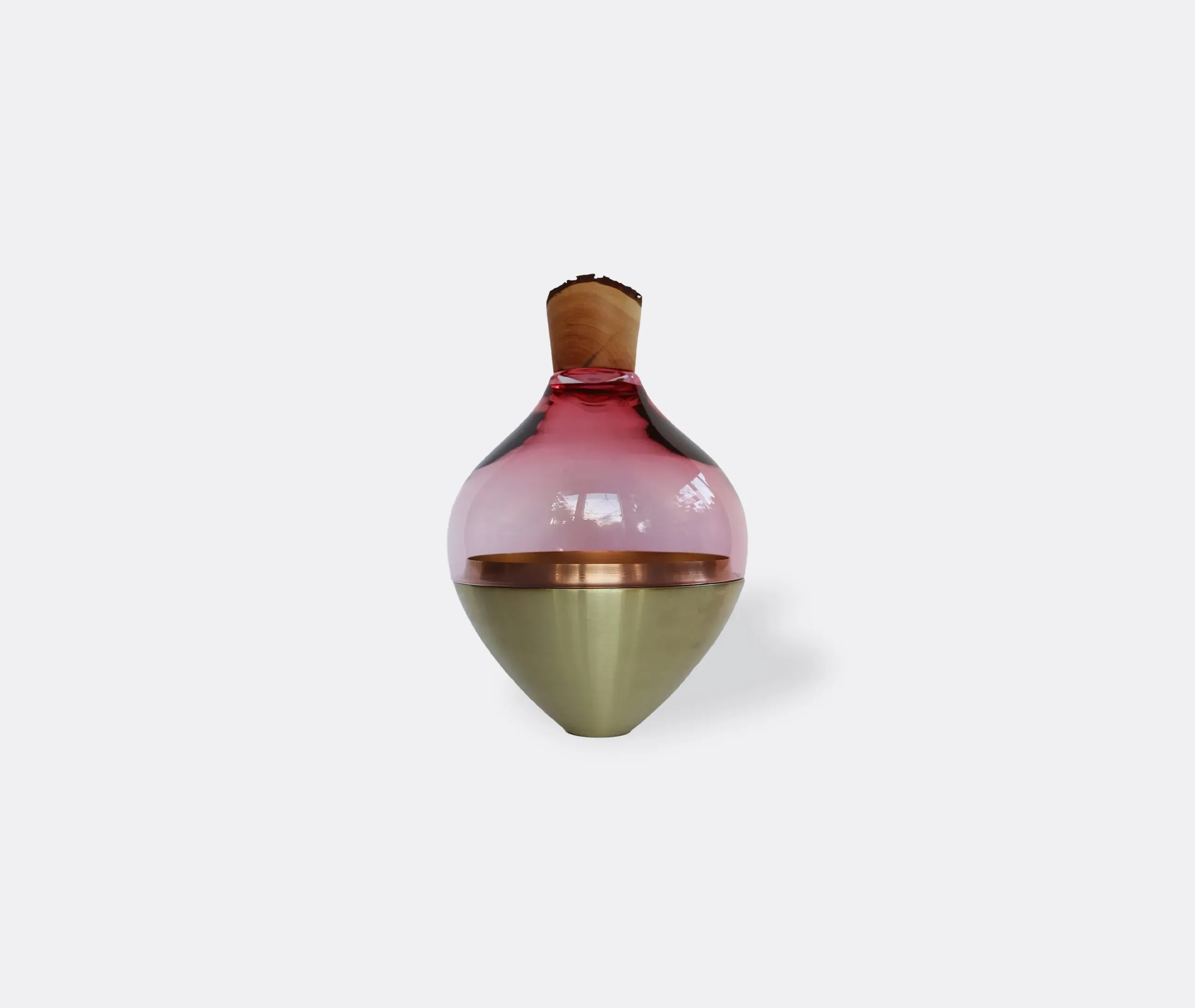 Stacking Vessel Set - Pink, Glass