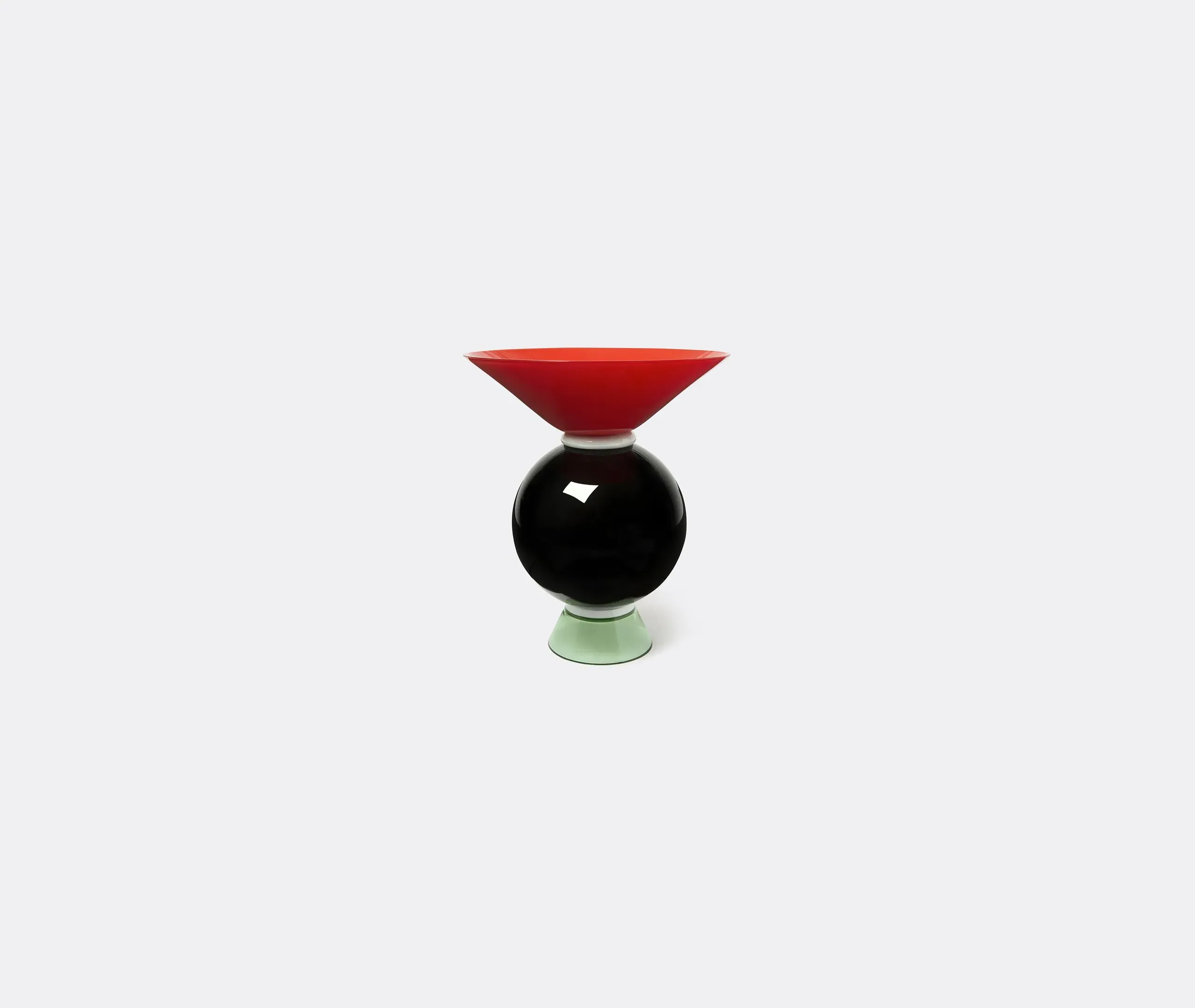 Geometric Vase - Multicolour, Murano Glass image