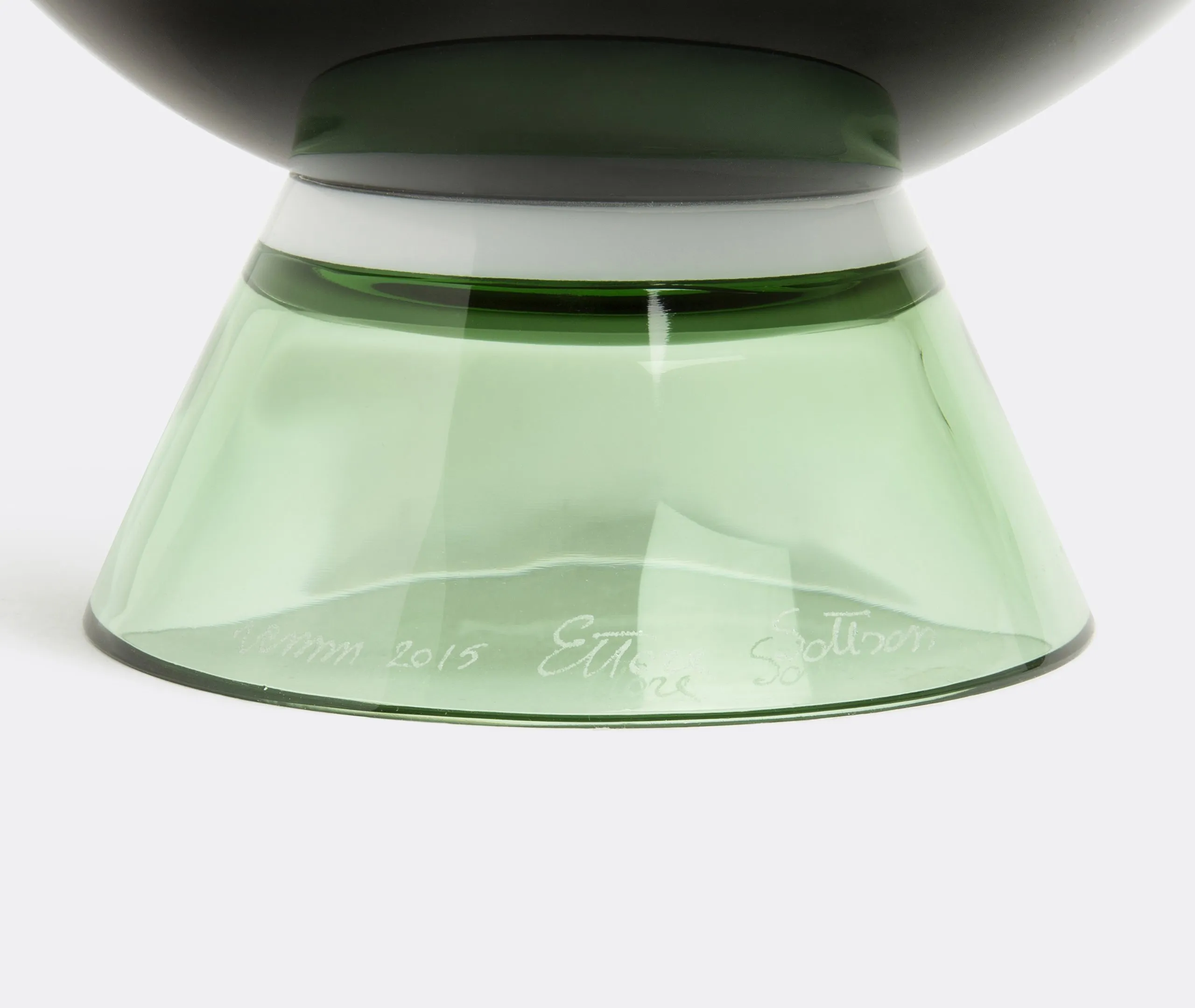 Yemen Geometric Vase - Multicolour, Murano Glass