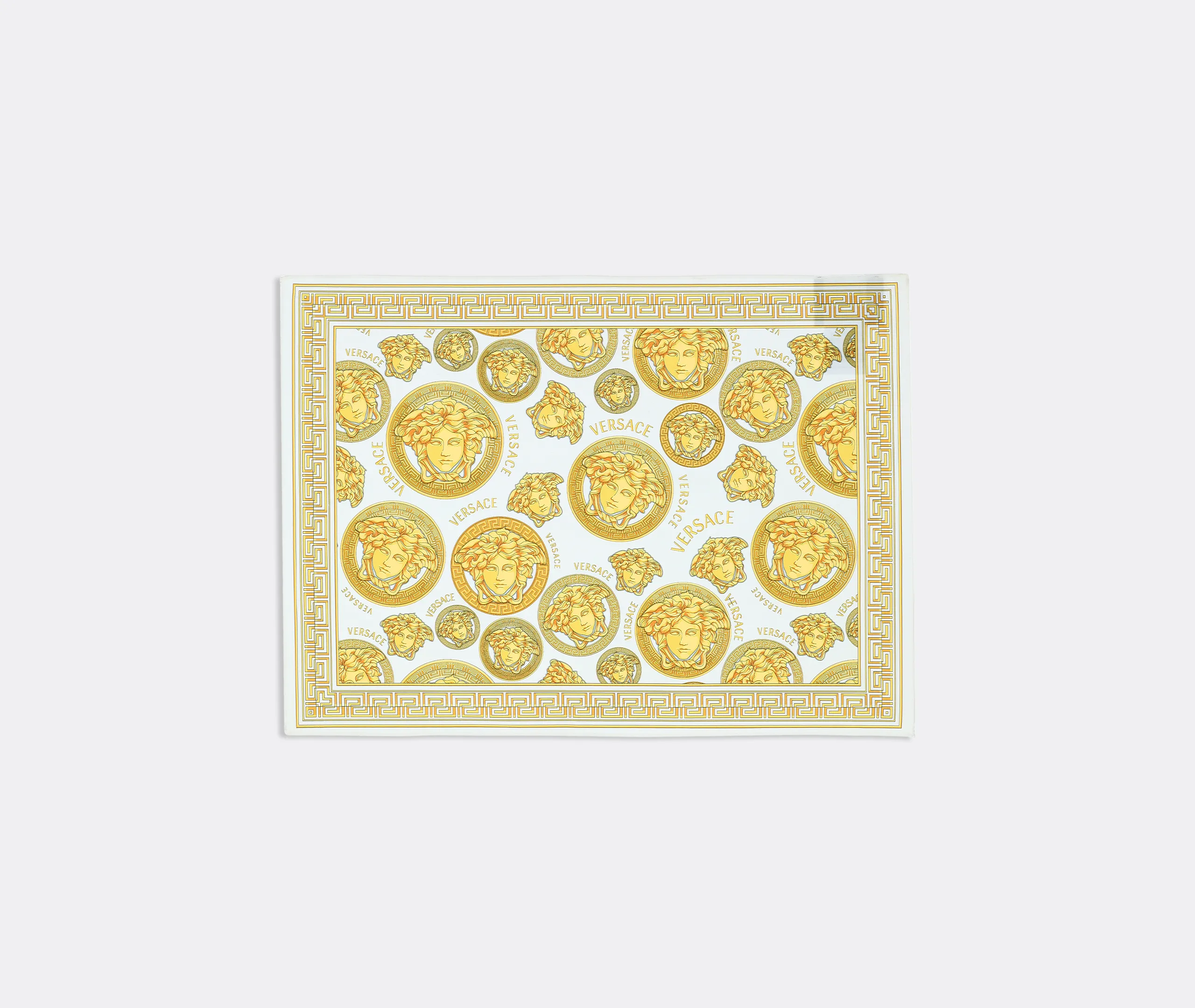 Medusa Amplified Napkin and Placemat Set of Two - White, Cotton alternate view