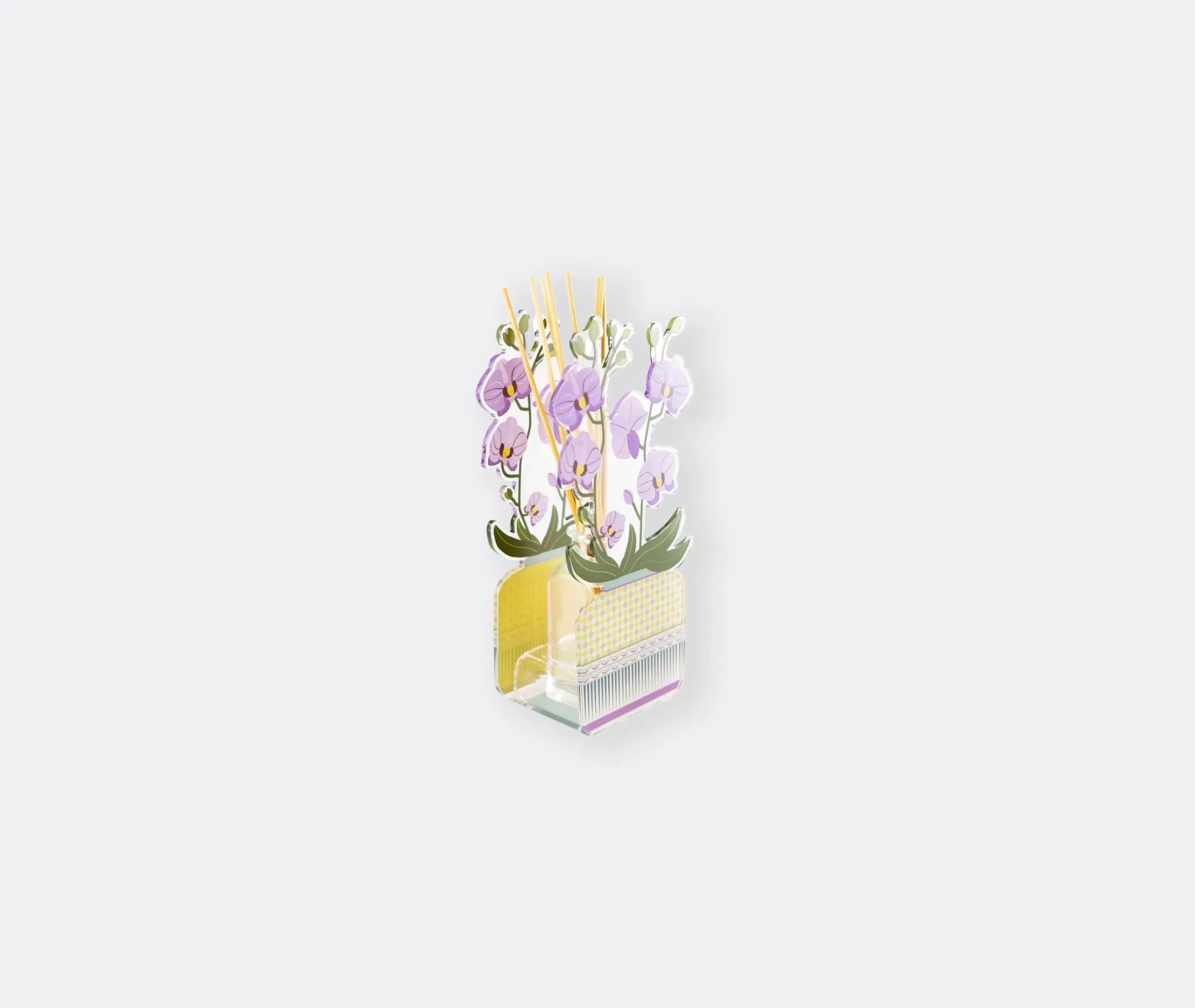 Livinia Small Reed Diffuser - Violet, Acrylic Crystal alternate view