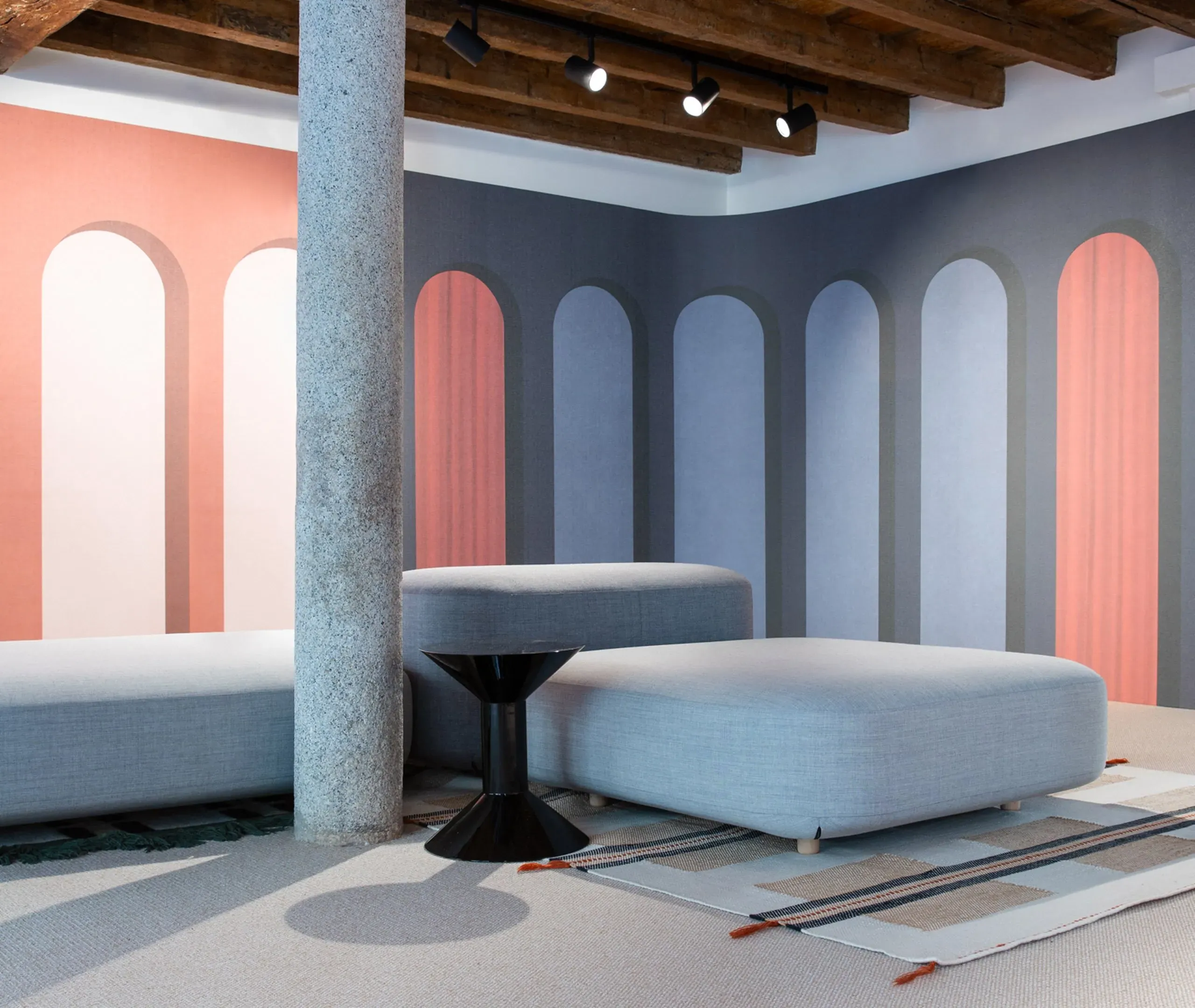 Shape Model H Occasional Table - Black