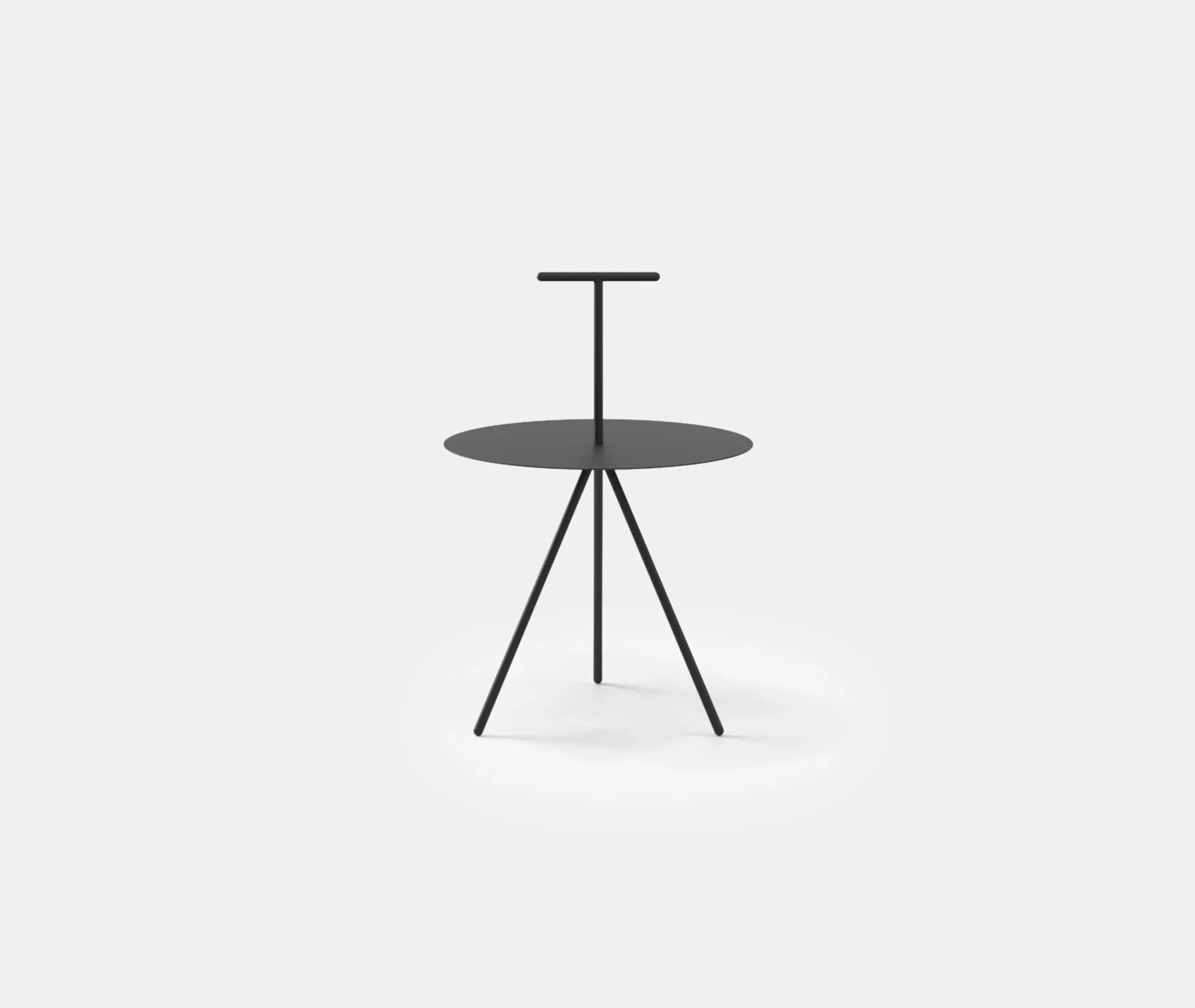 Tripod Dining Table - Black, Steel image